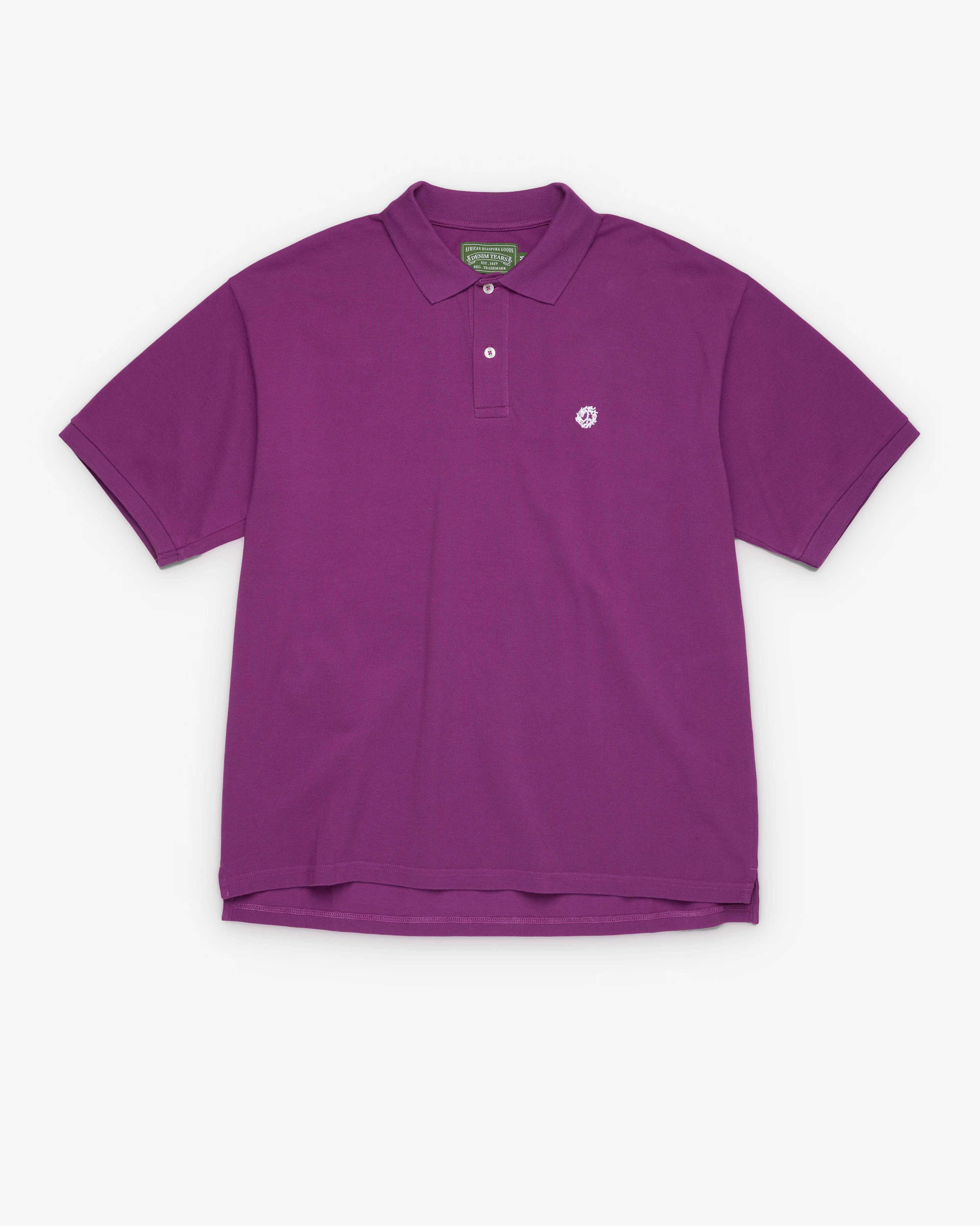 Denim Tears - Men's Peace Wreath Polo - (Purple)