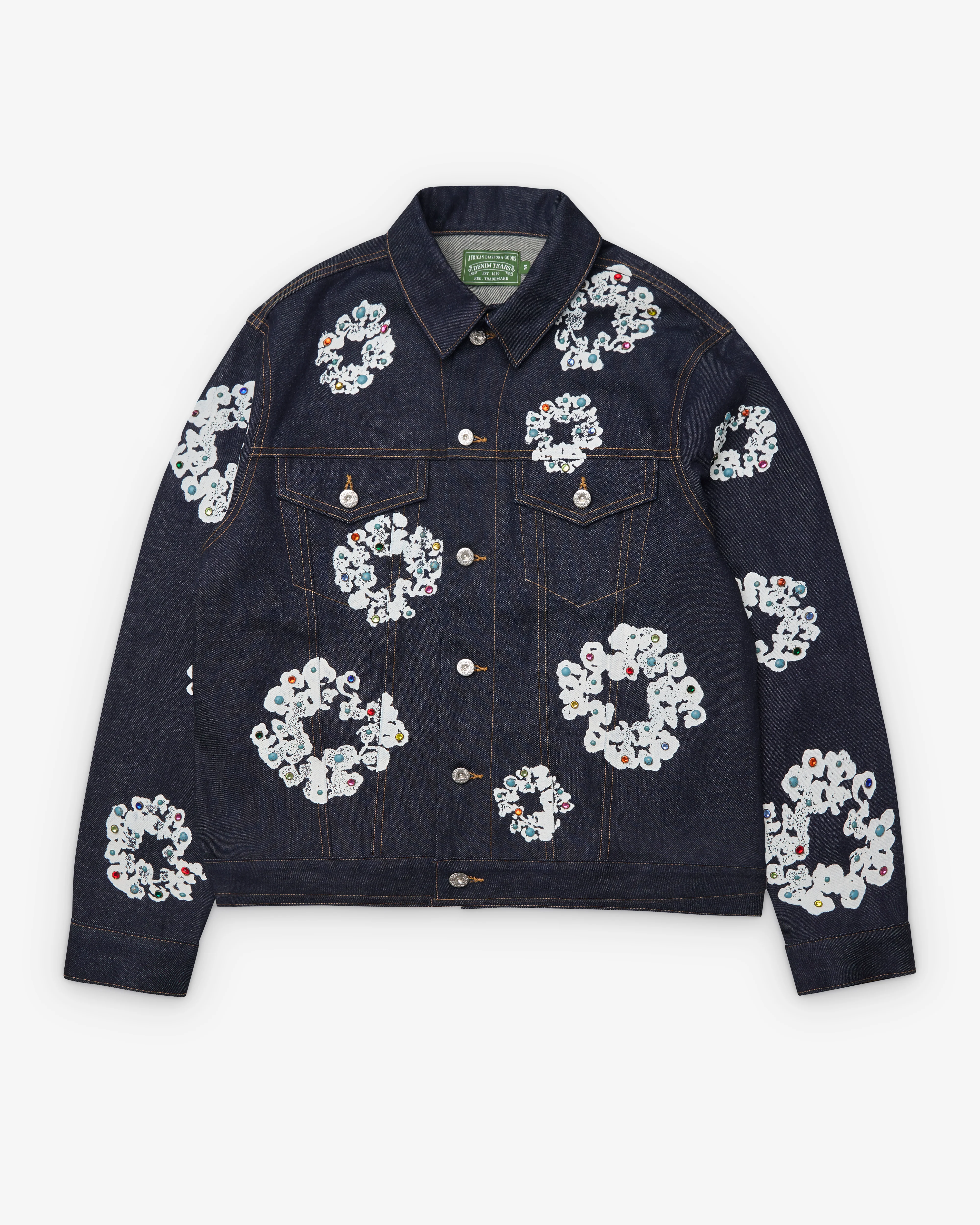 Denim Tears - Men's Studded Denim Jacket - (Selvedge)