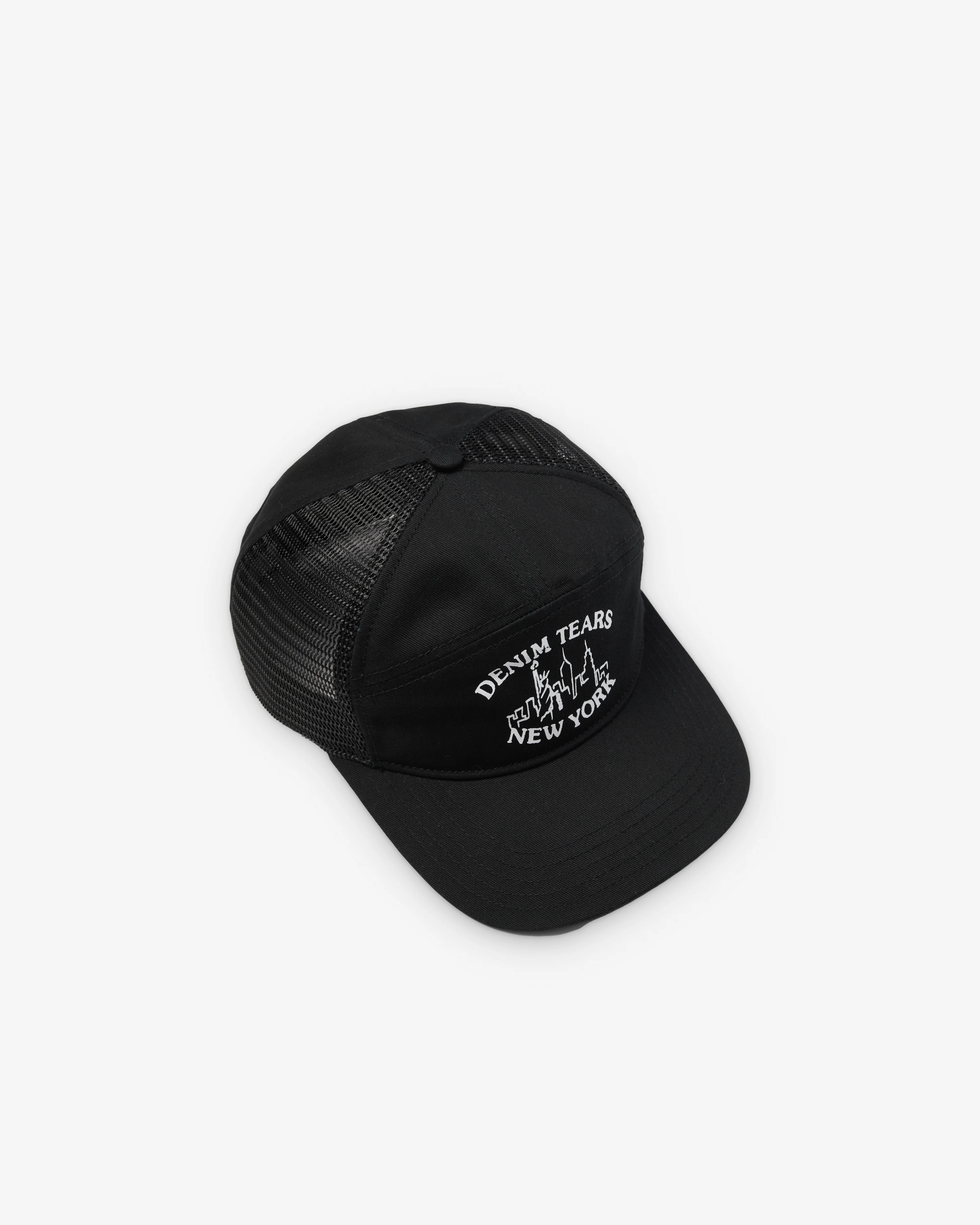 Denim Tears - Men's Logo Cap - (Black)