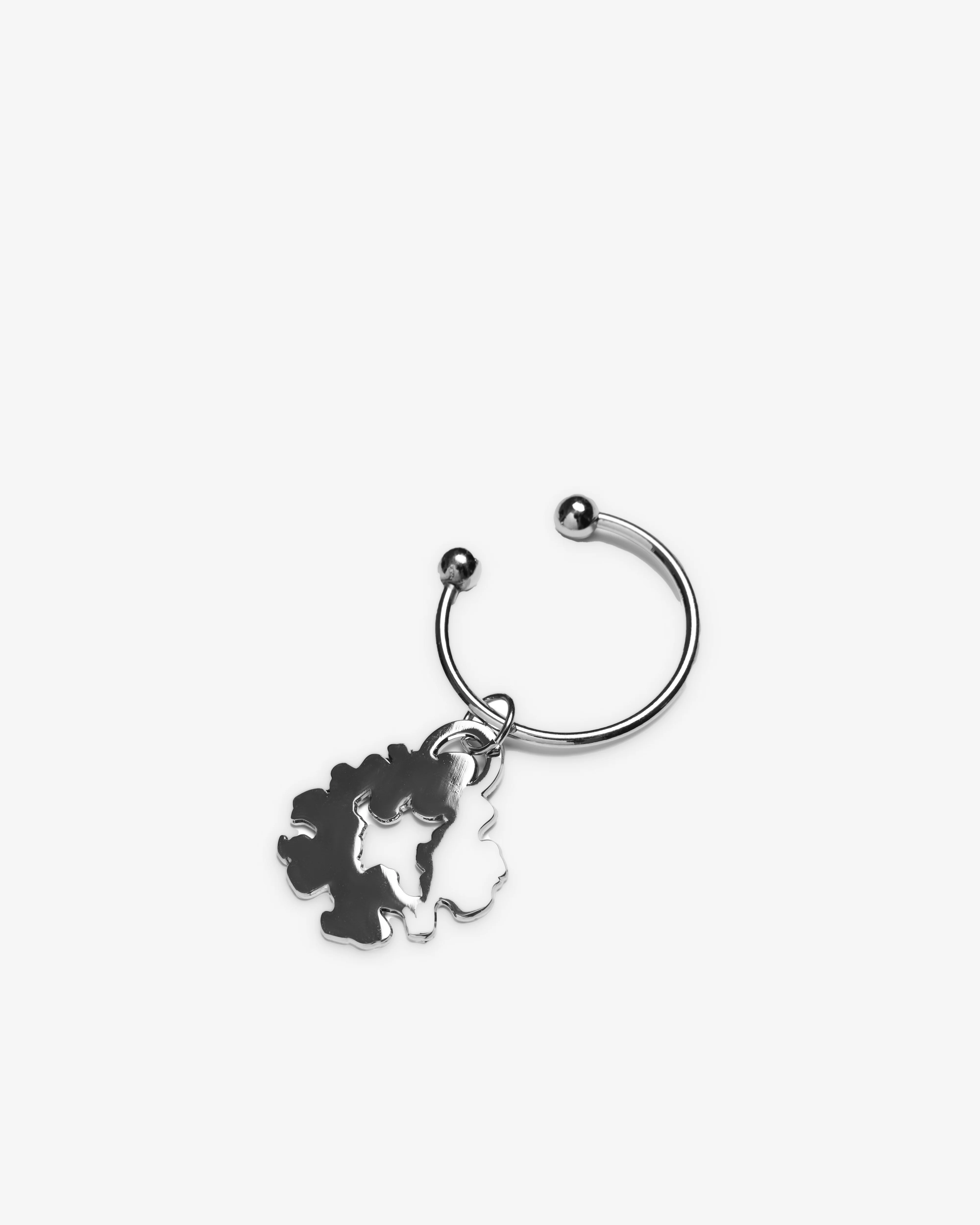 Denim Tears - Men's Wreath Tiffany Keychain - (Silver) - Image 2