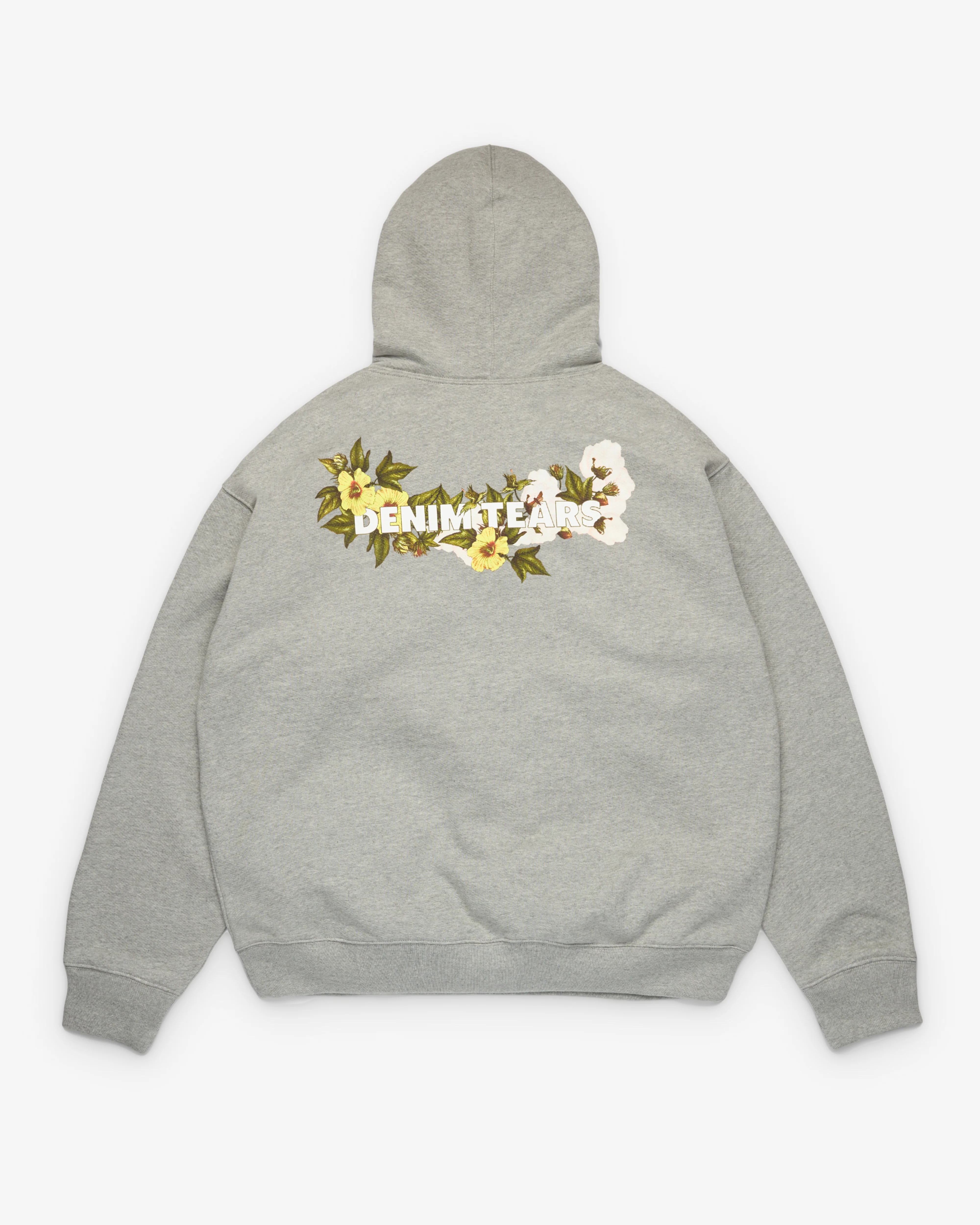 Denim Tears - Men's Biblical Hoodie - (Grey) - Image 2
