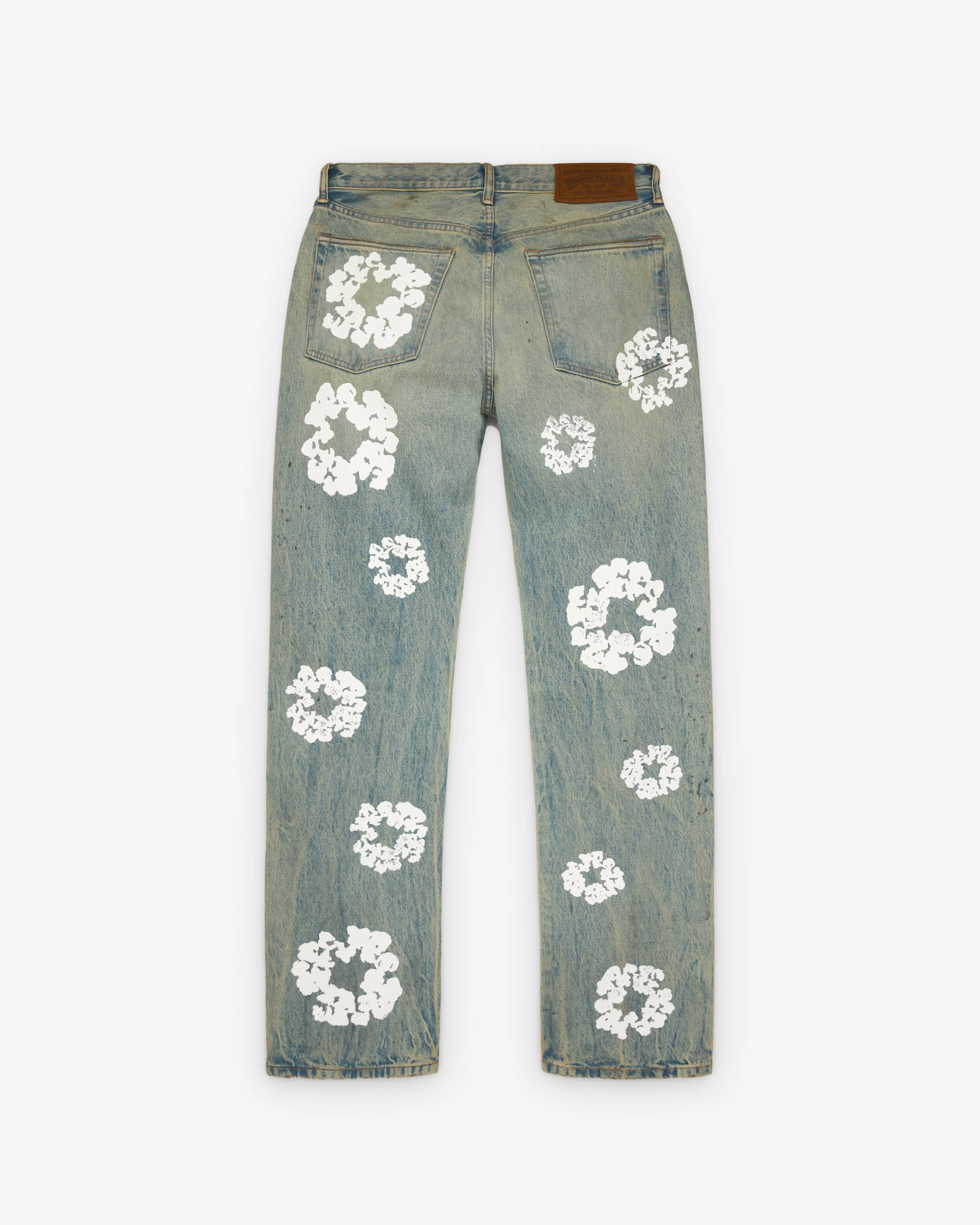 Denim Tears - Men's Straight Denim Pants - (Dirty Wash) - Image 2
