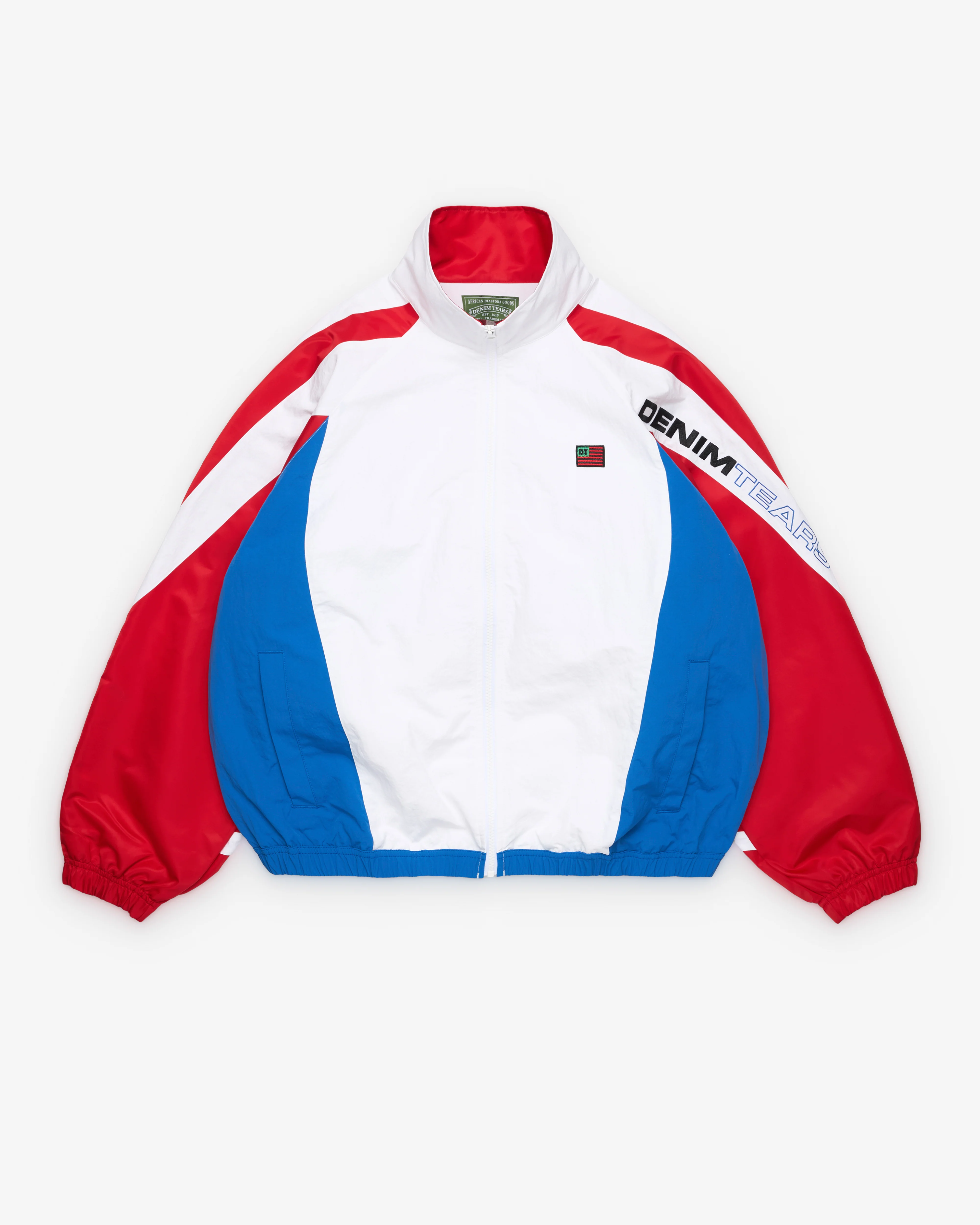 Denim Tears - Men's Cuba Stripe Track Jacket - (Red/White)