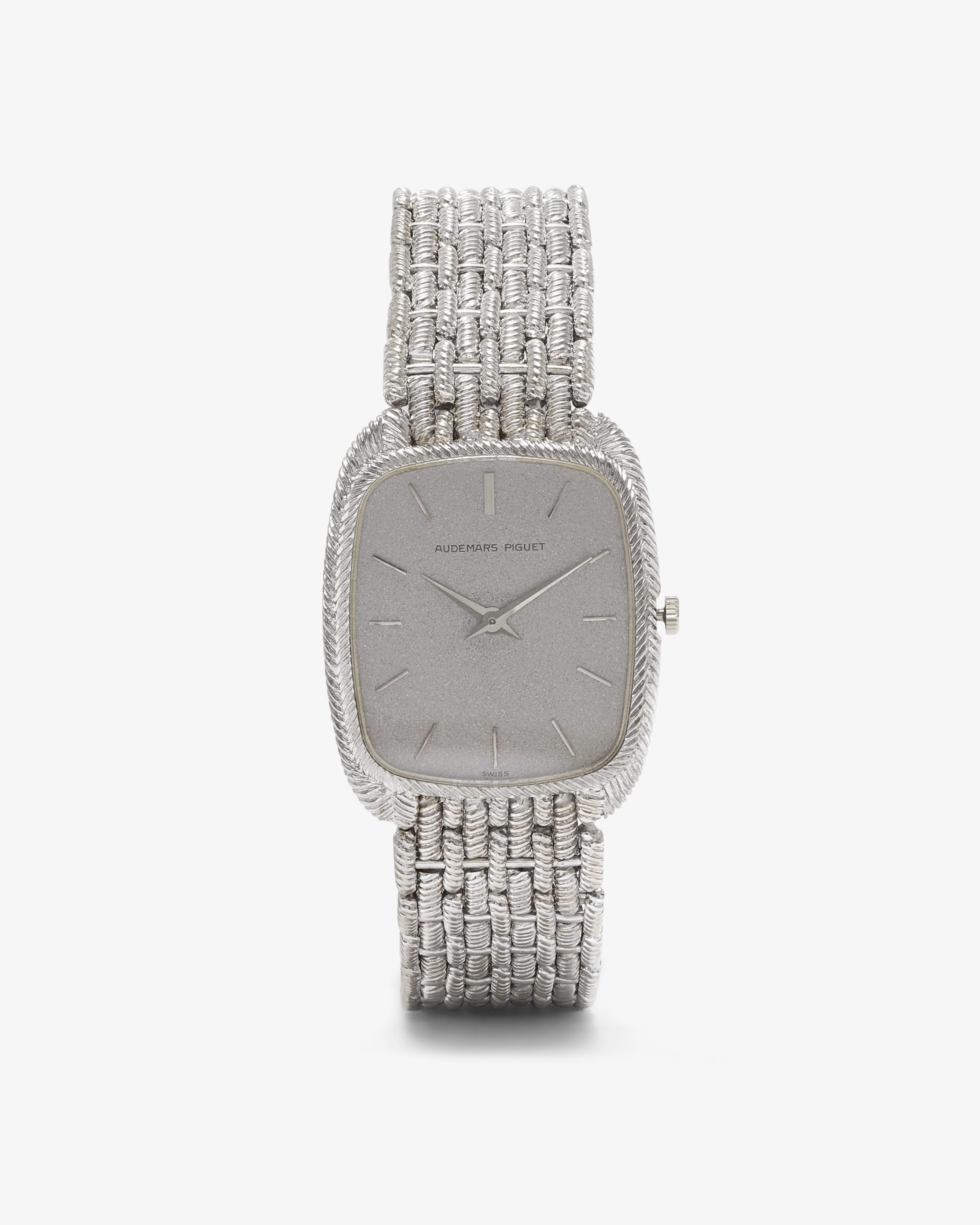 Doble Vintage Watches - Audemars Piguet Tonneau Snowflake Dial - (White Gold)