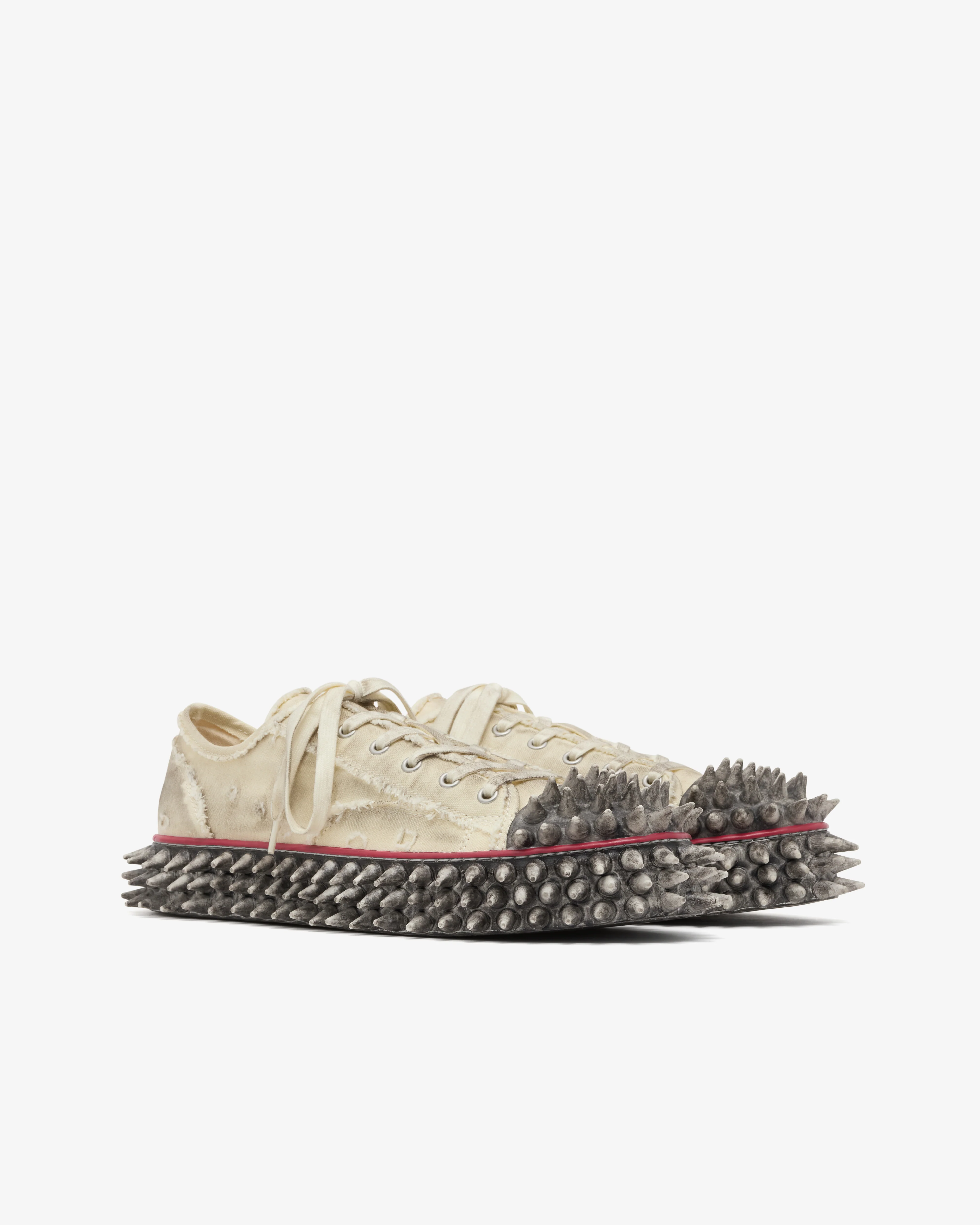 Doublet - Men's Dirty Spike Toe - (White) - Image 3