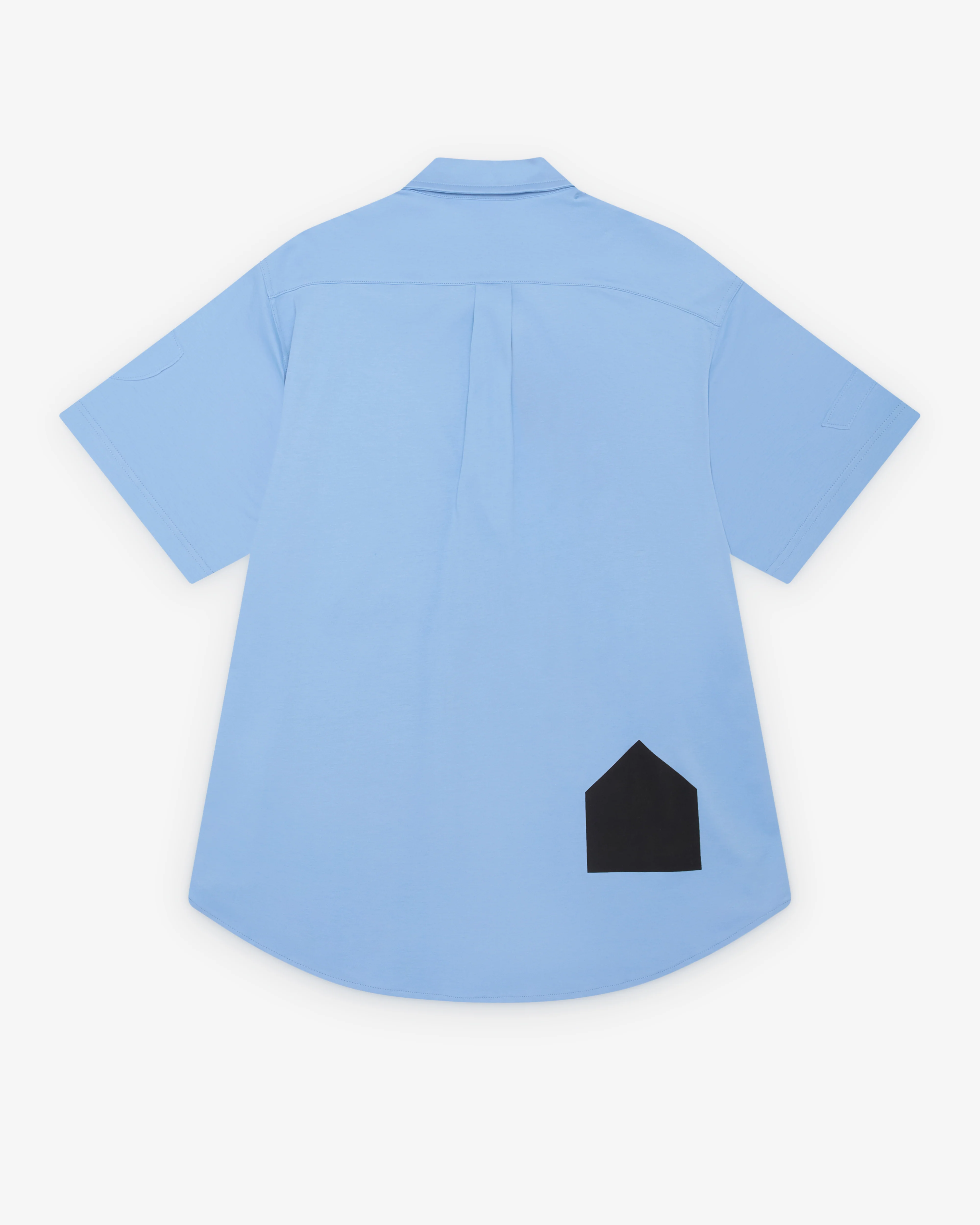 DSM Kei Ninomiya - Short Sleeve Shirt - (Light Blue) - Image 2
