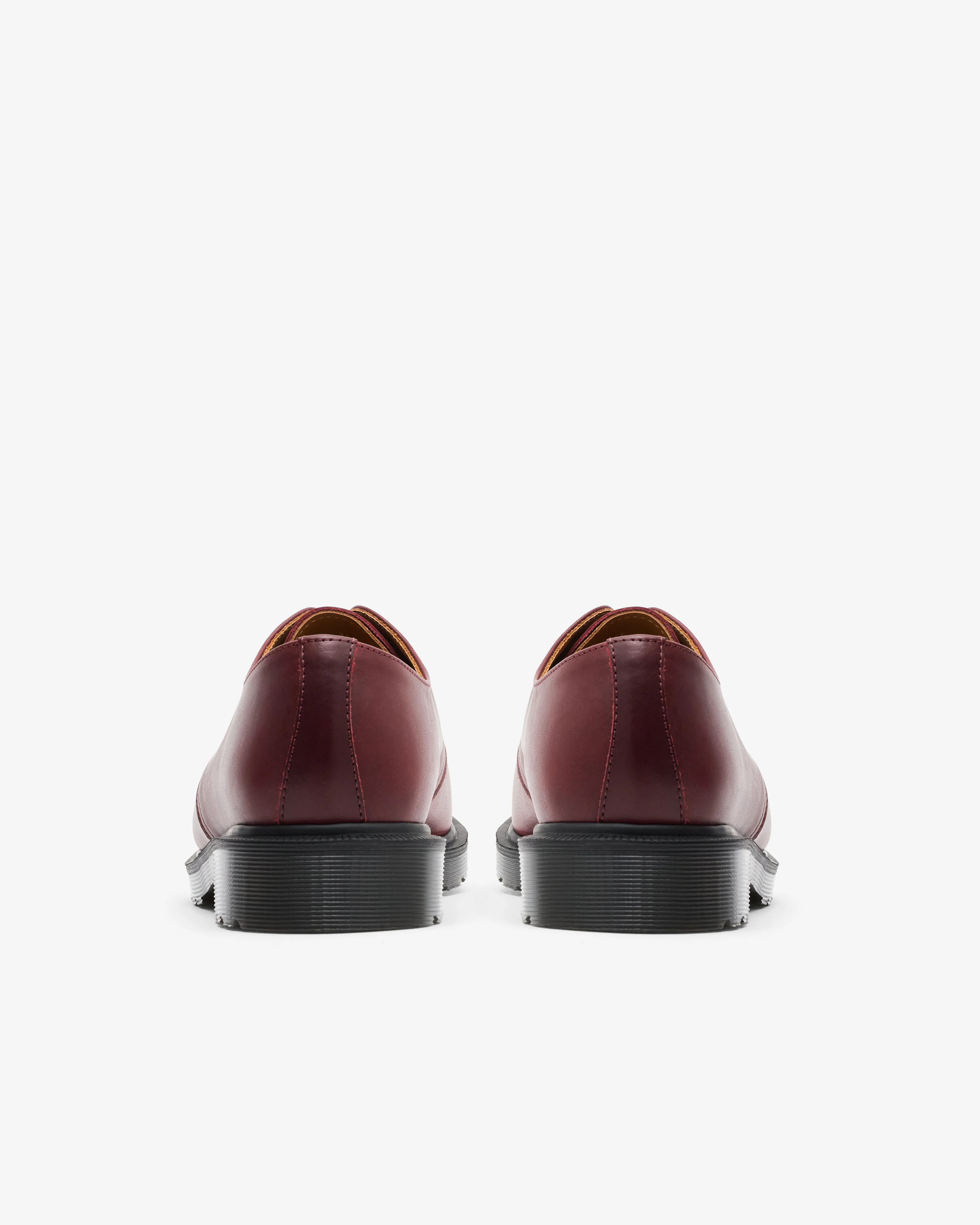 Dr. Martens - Men's 1461 Shoe - (Brugundy/Black) - Image 4