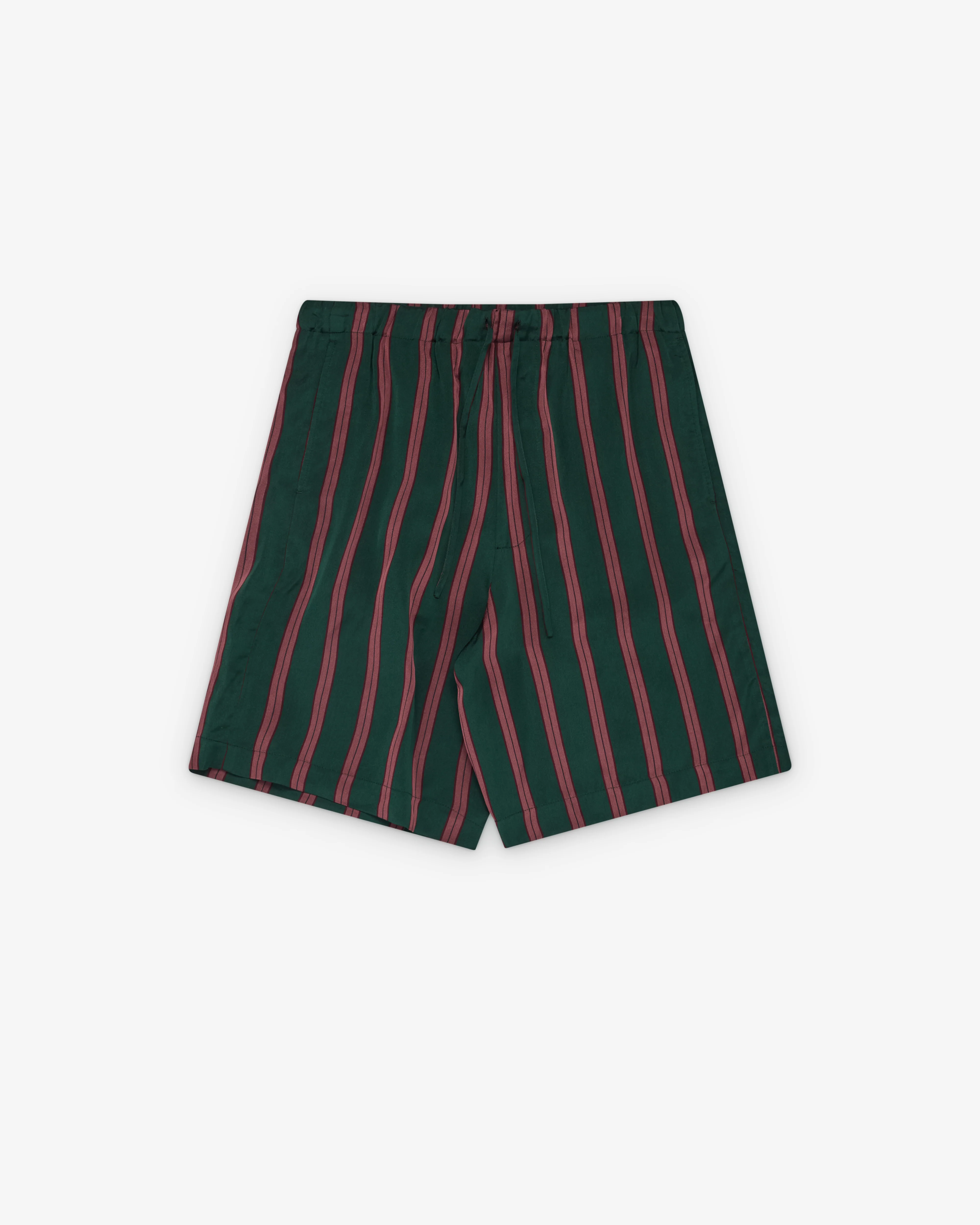 Dries Van Noten - Men's Striped Shorts - (Bottle Green)