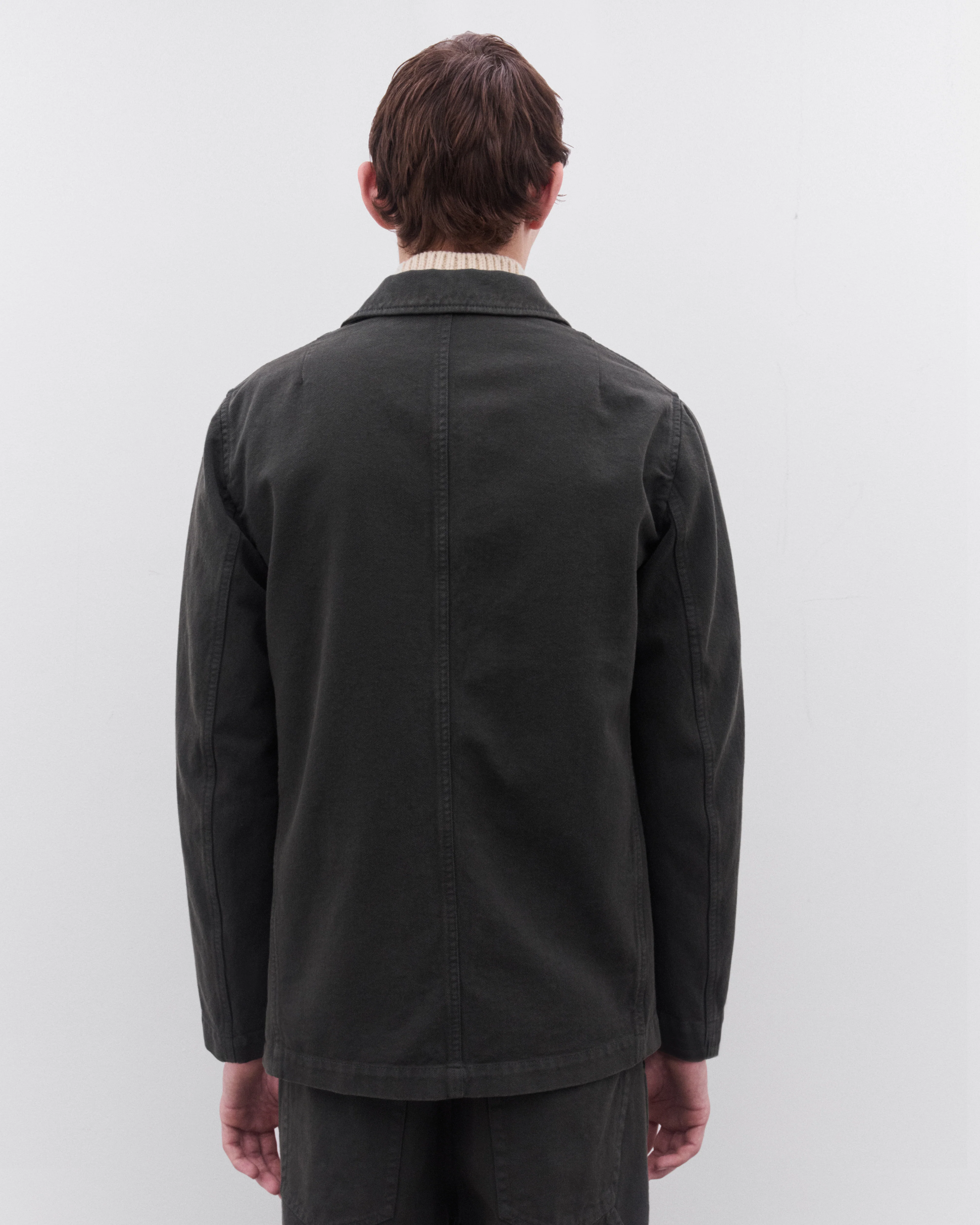Dries Van Noten - Men’s Chore Jacket - (Dark Green) - Image 4