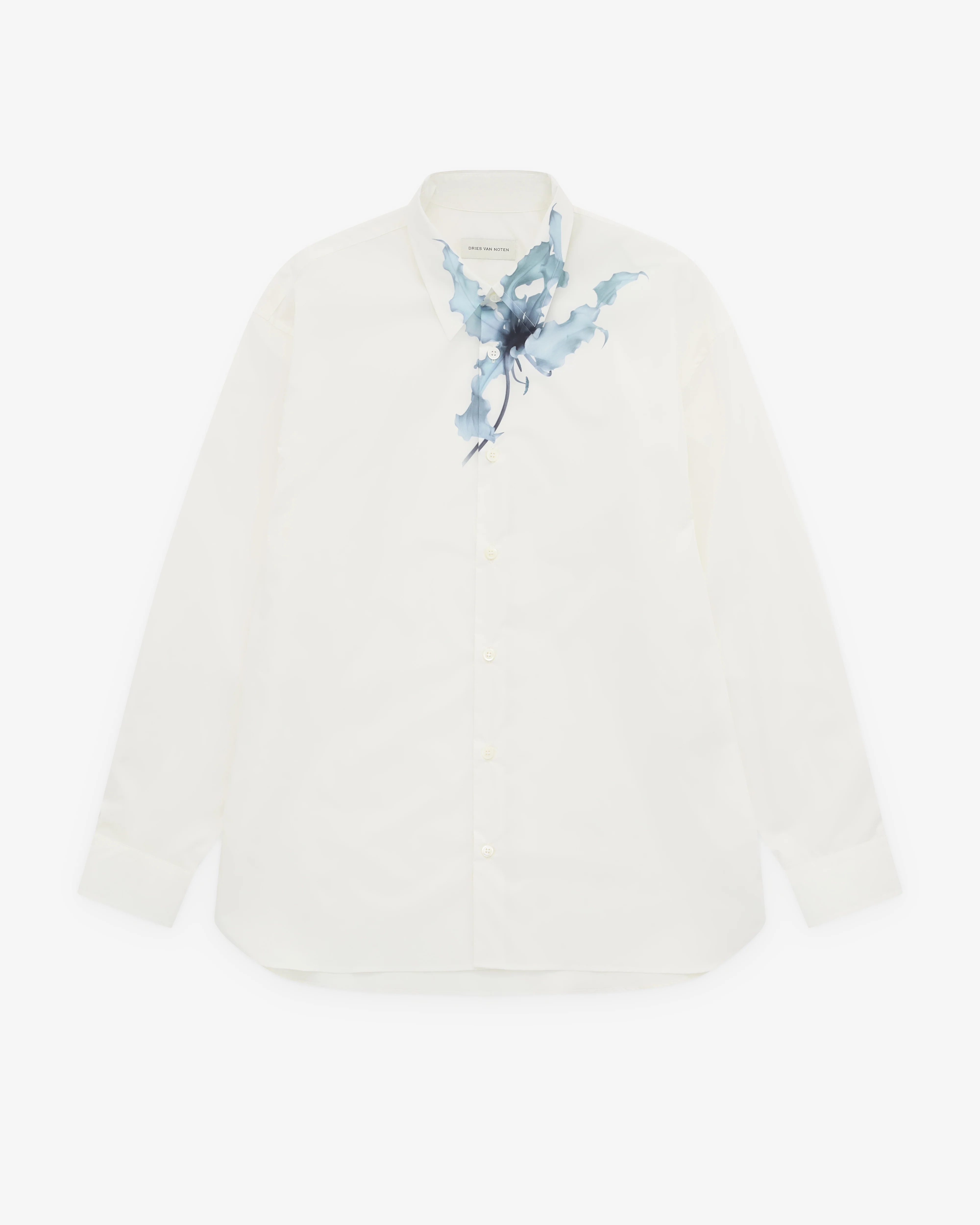 Dries Van Noten - Men’s Floral Print Shirt - (Off White)