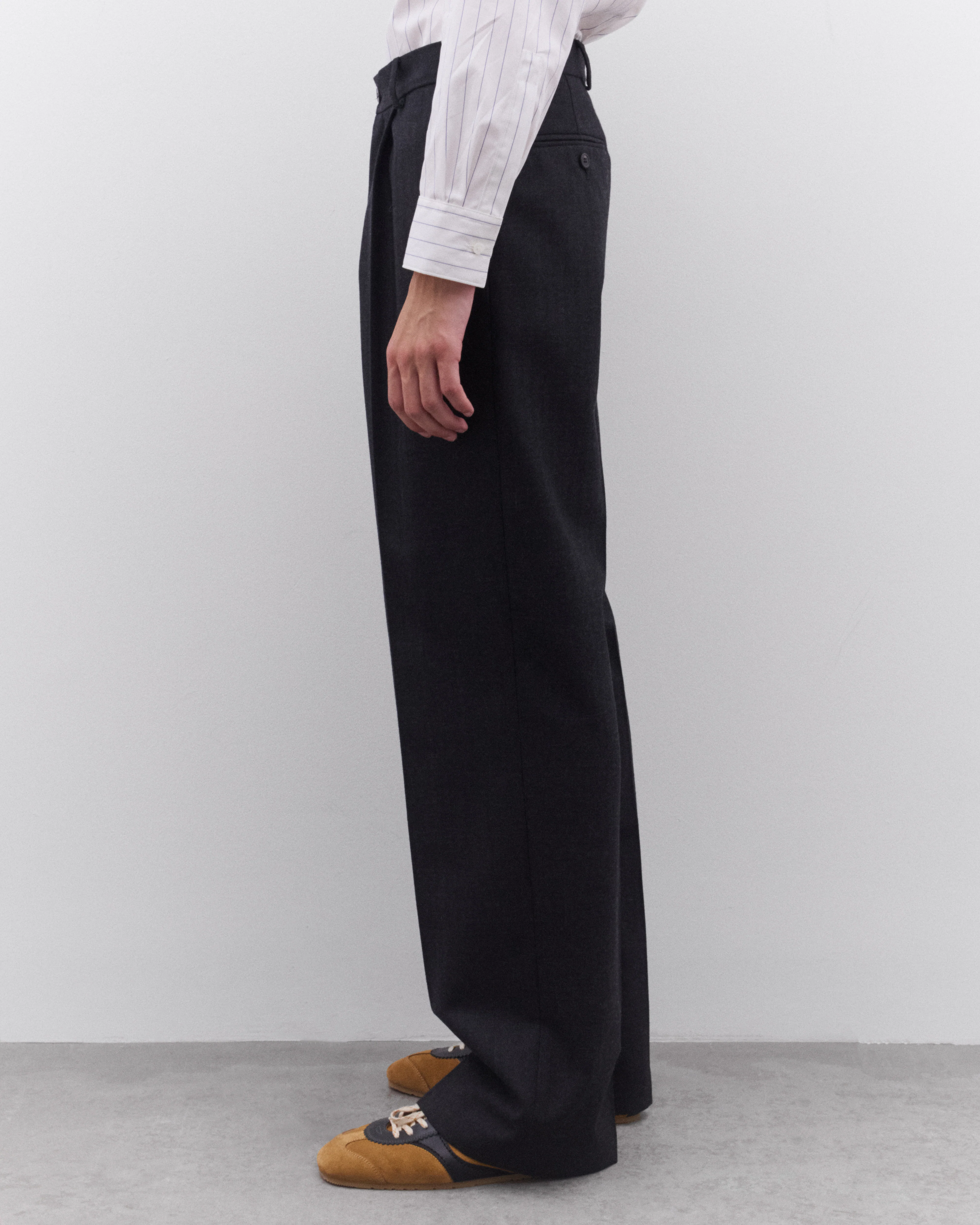 Dries Van Noten - Men's Work Trouser - (Dark Green) - Image 3
