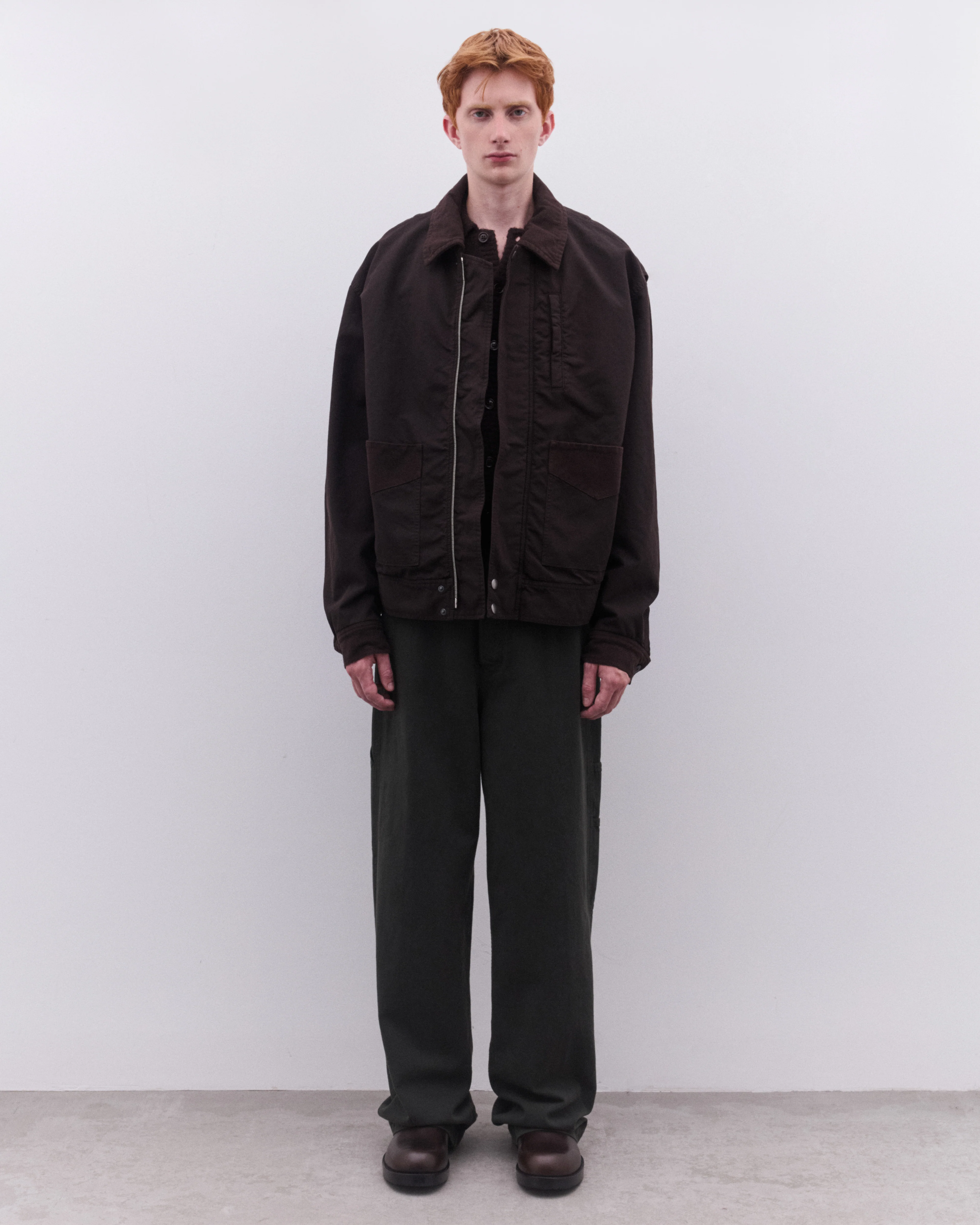 Dries Van Noten - Men’s Chore Jacket - (Brown) - Image 6