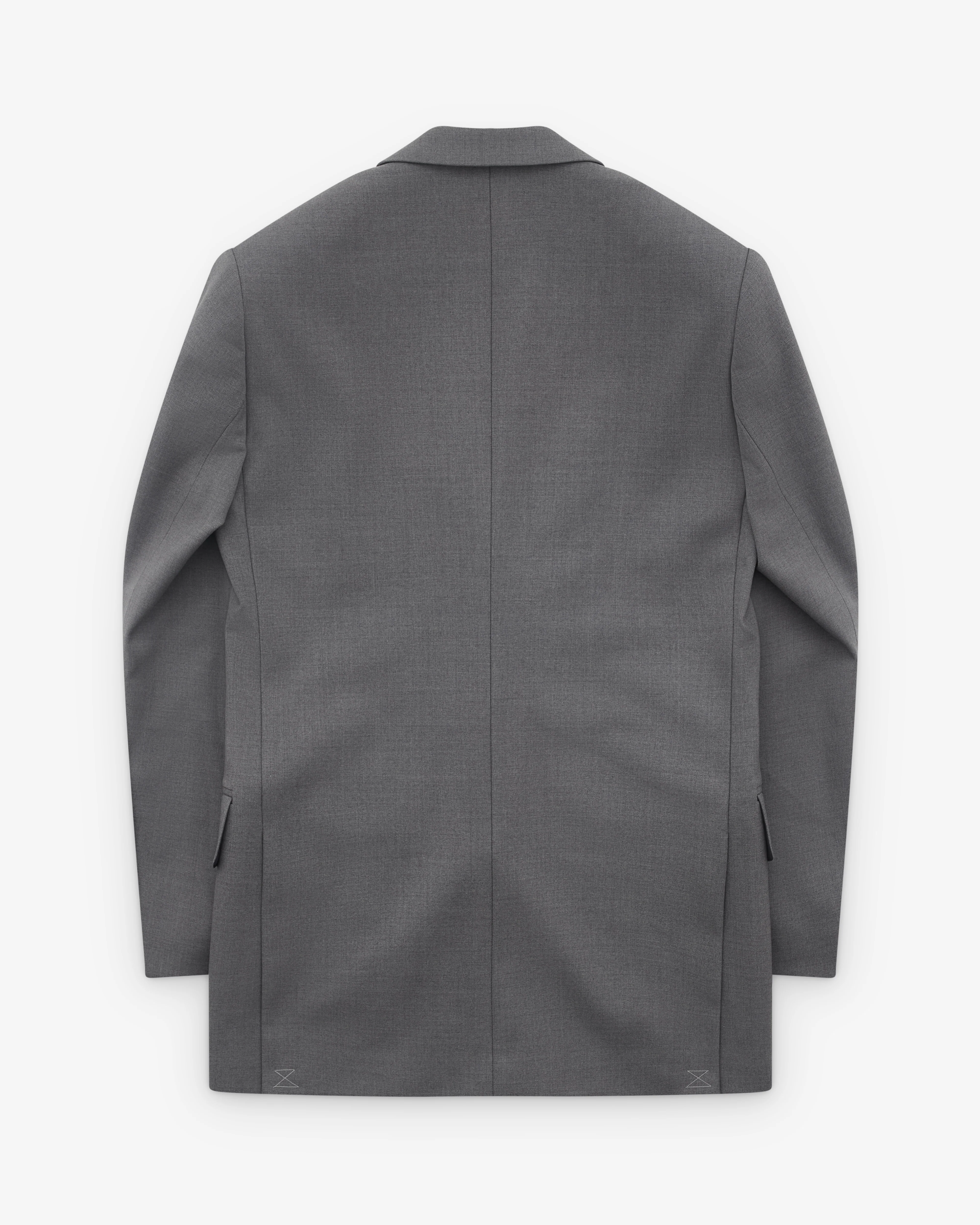 Dries Van Noten - Women’s Oversized Blazer - (Grey) - Image 2