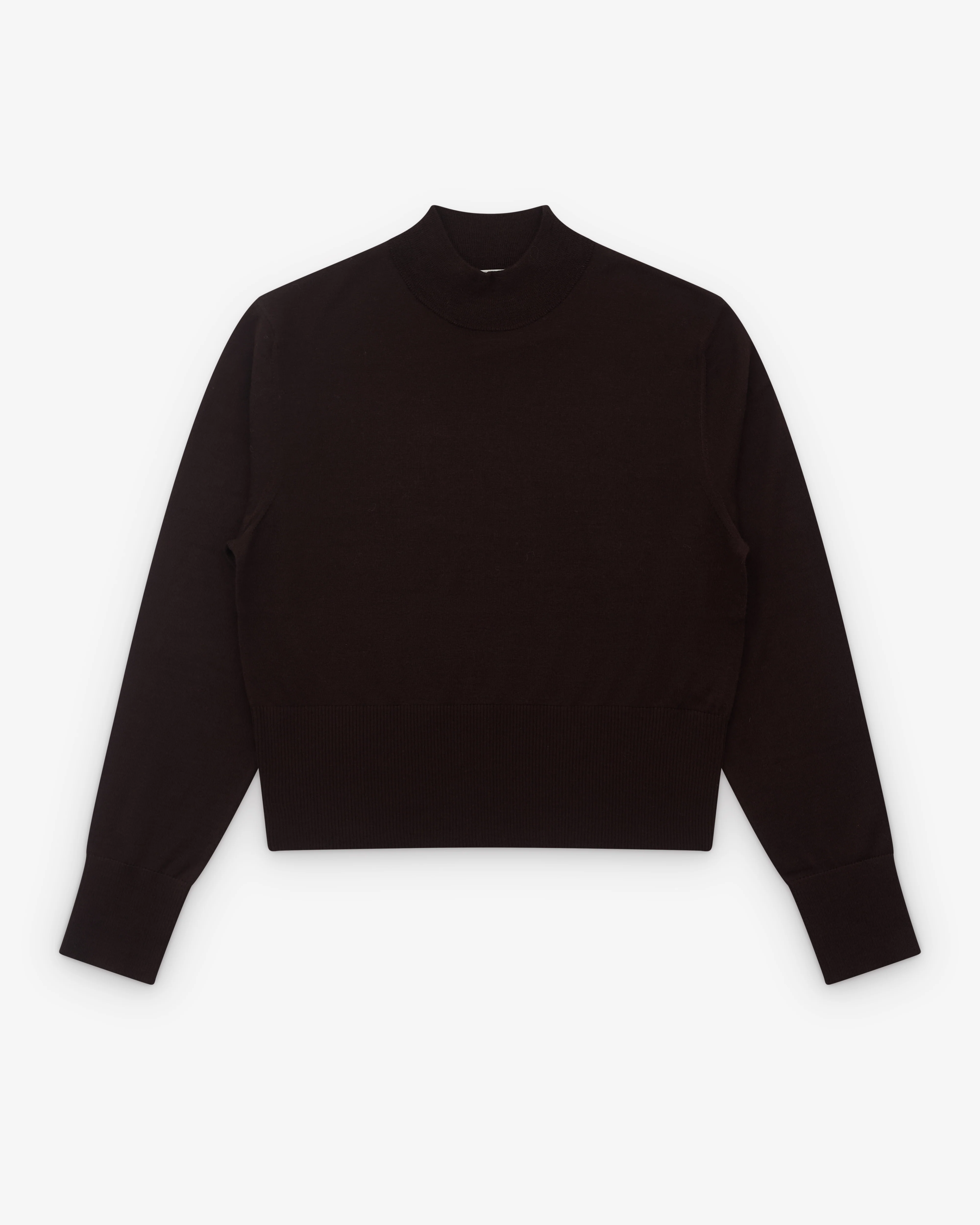 Dries Van Noten - Women’s Merino Wool Sweater - (Dark Brown)
