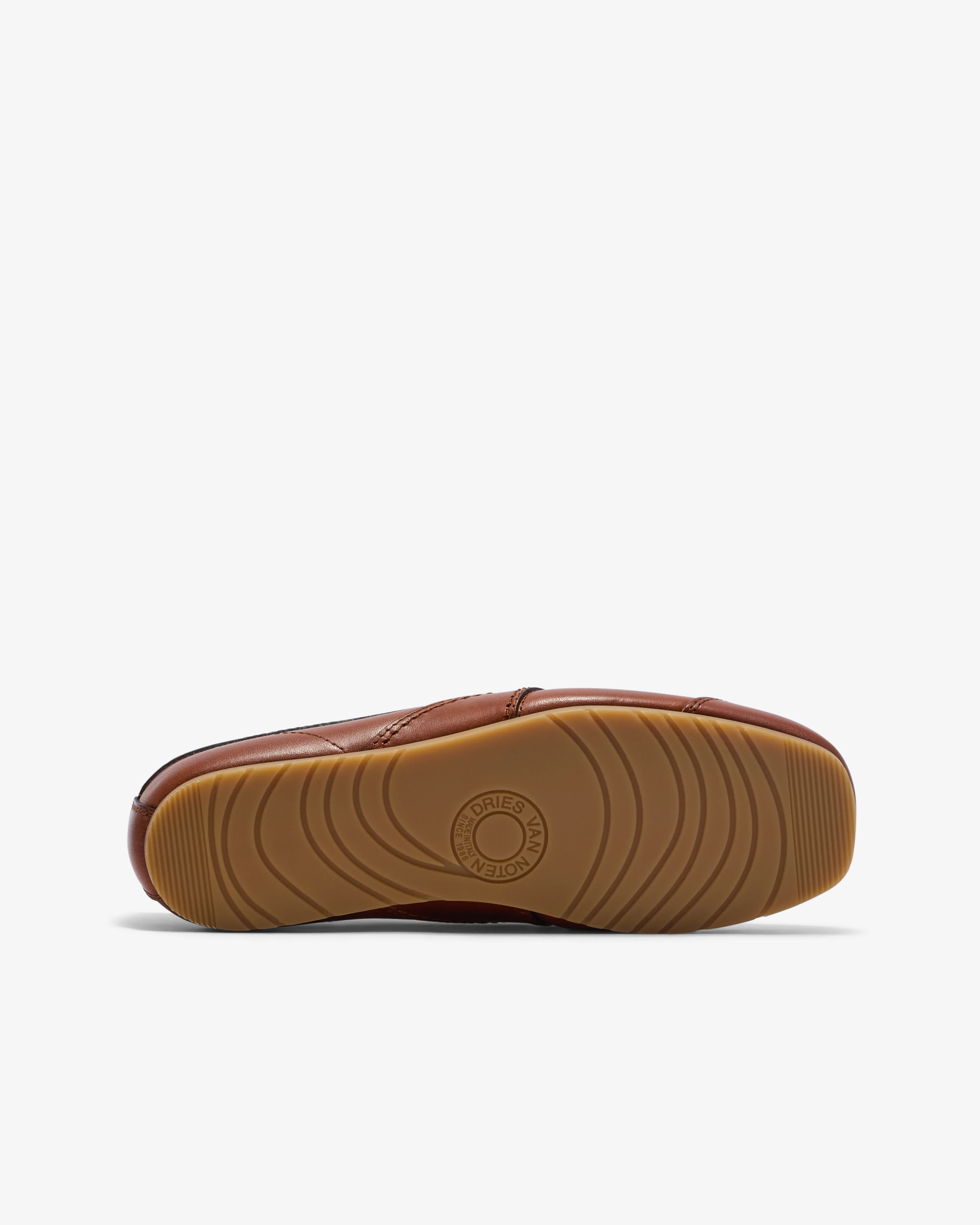 Dries Van Noten - Women’s Leather Sneakers - (Tan) - Image 6