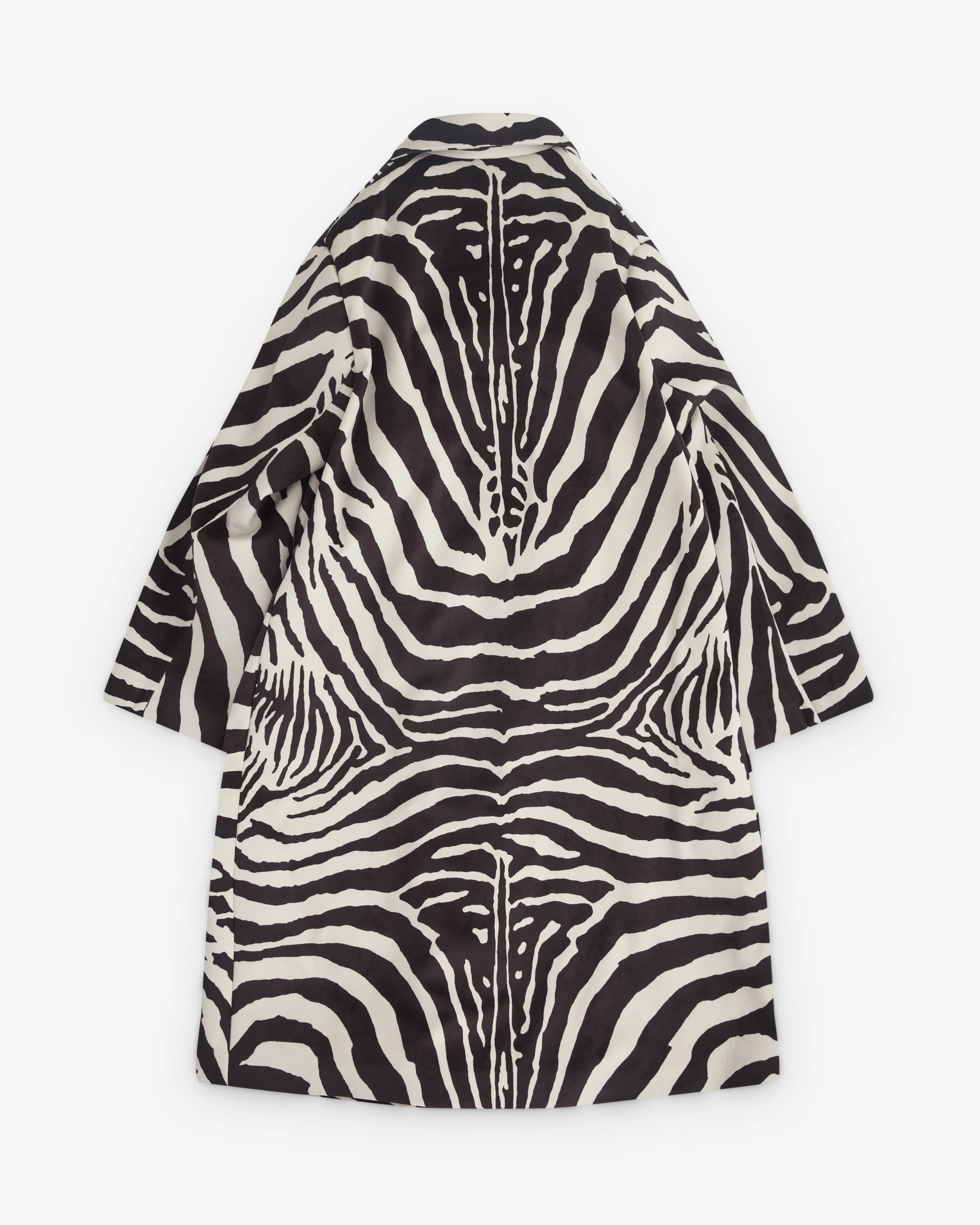 Duran Lantink - Women's Sculptured Oversized Coat - (Black/White) - Image 2
