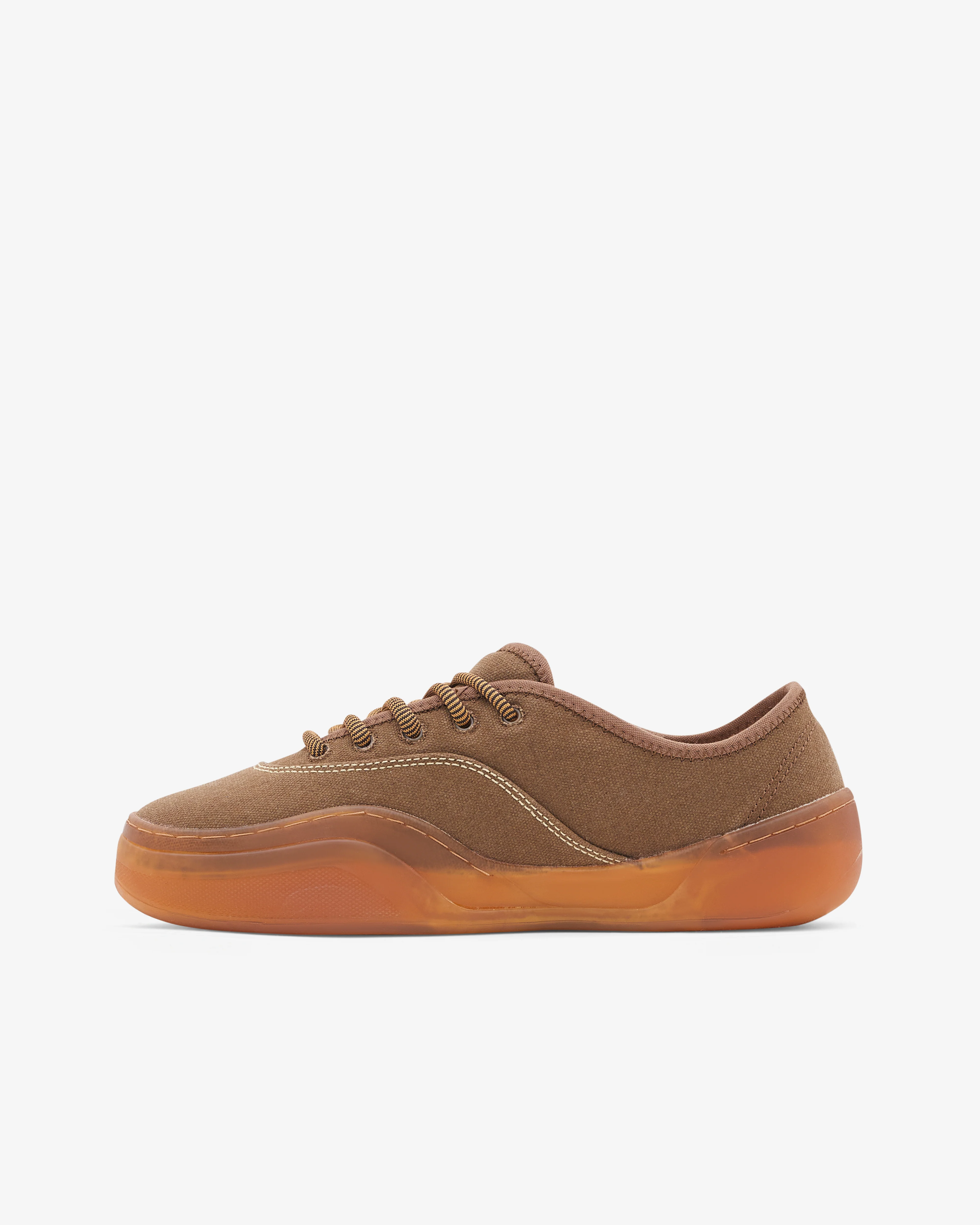 ERL - Men’s Camino Low Skate Sneakers - (Brown) - Image 3