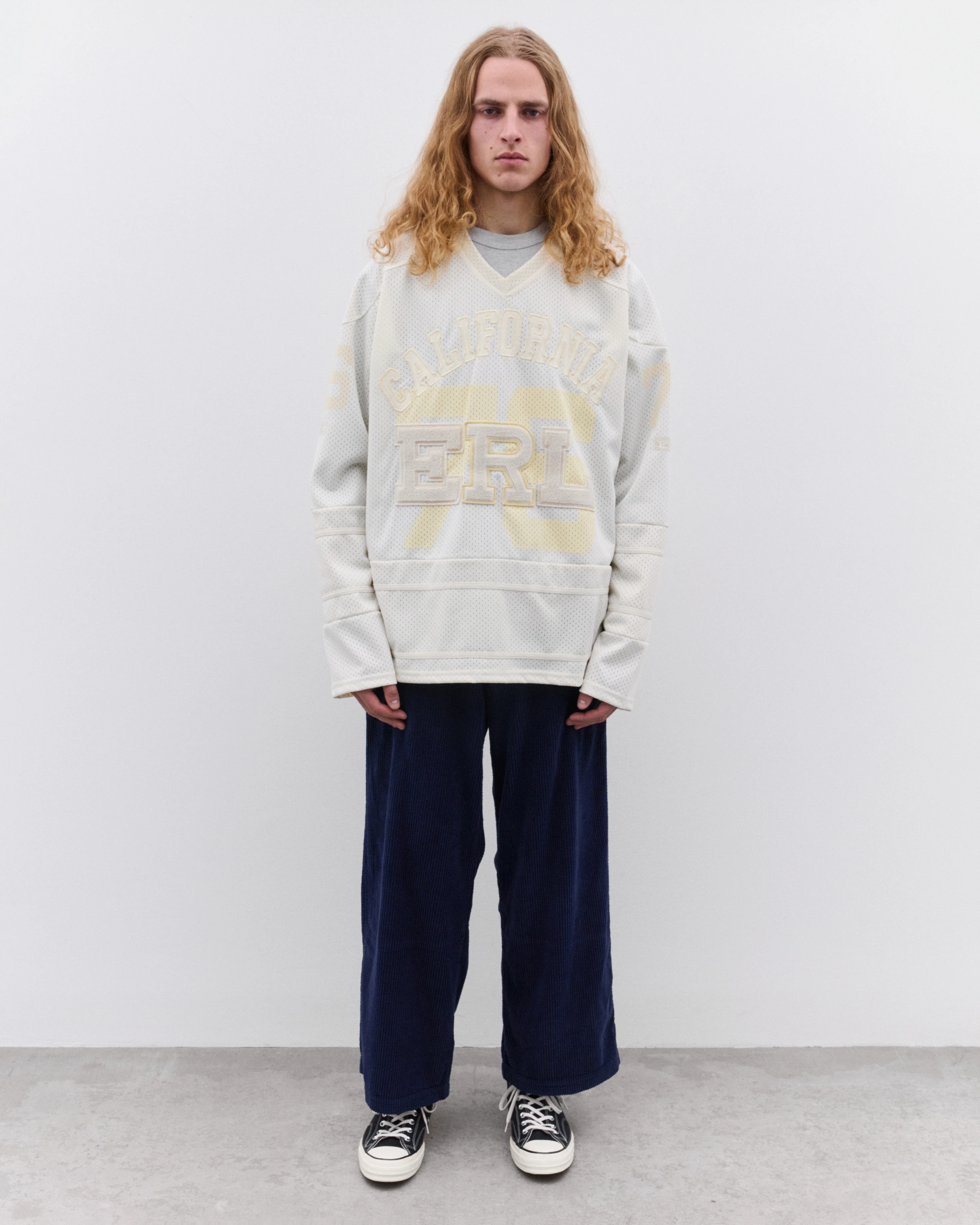 ERL - California Hockey Jersey - (Off White) - Image 6