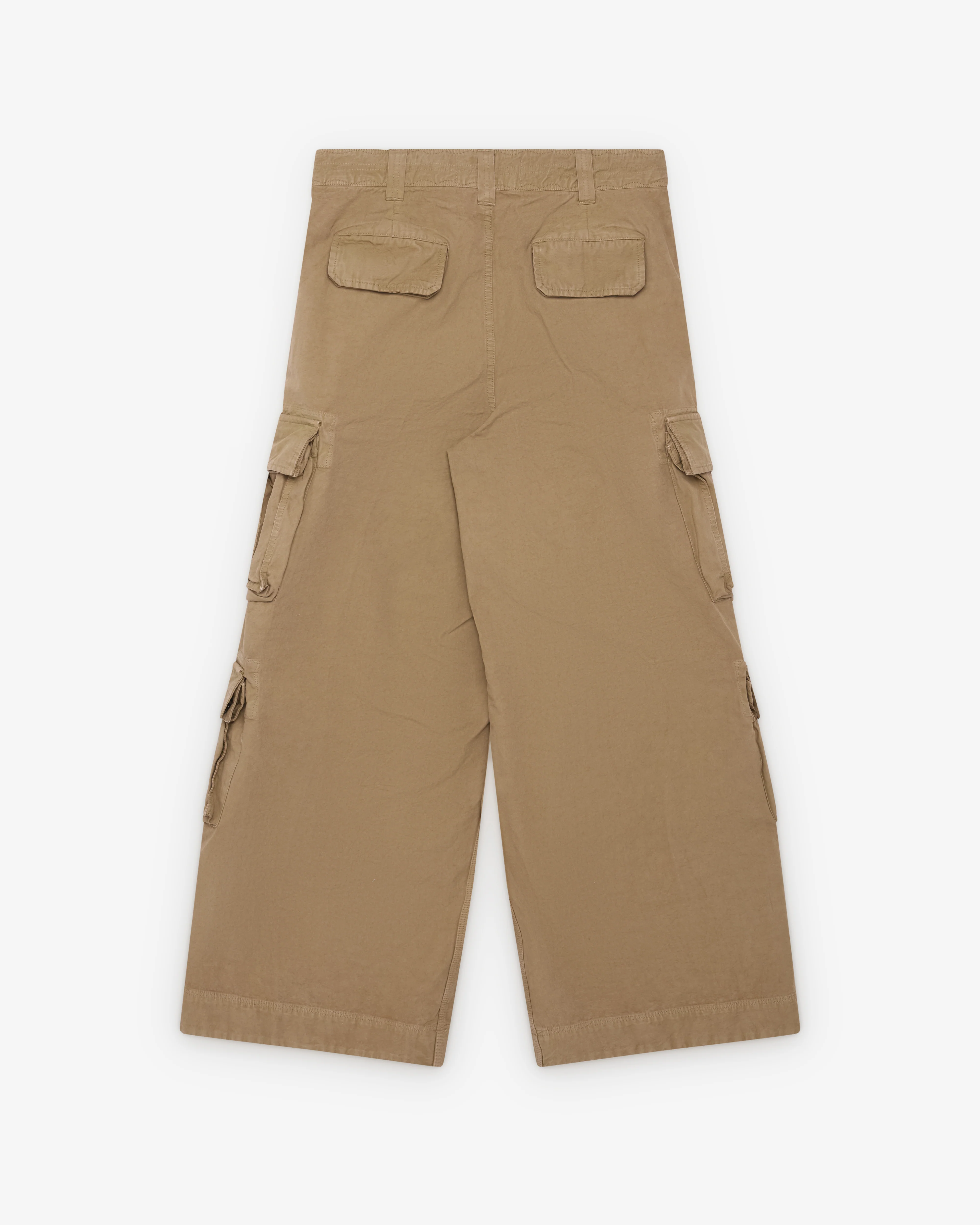 Erl - Men's Cargo Pants - (Beige) - Image 2