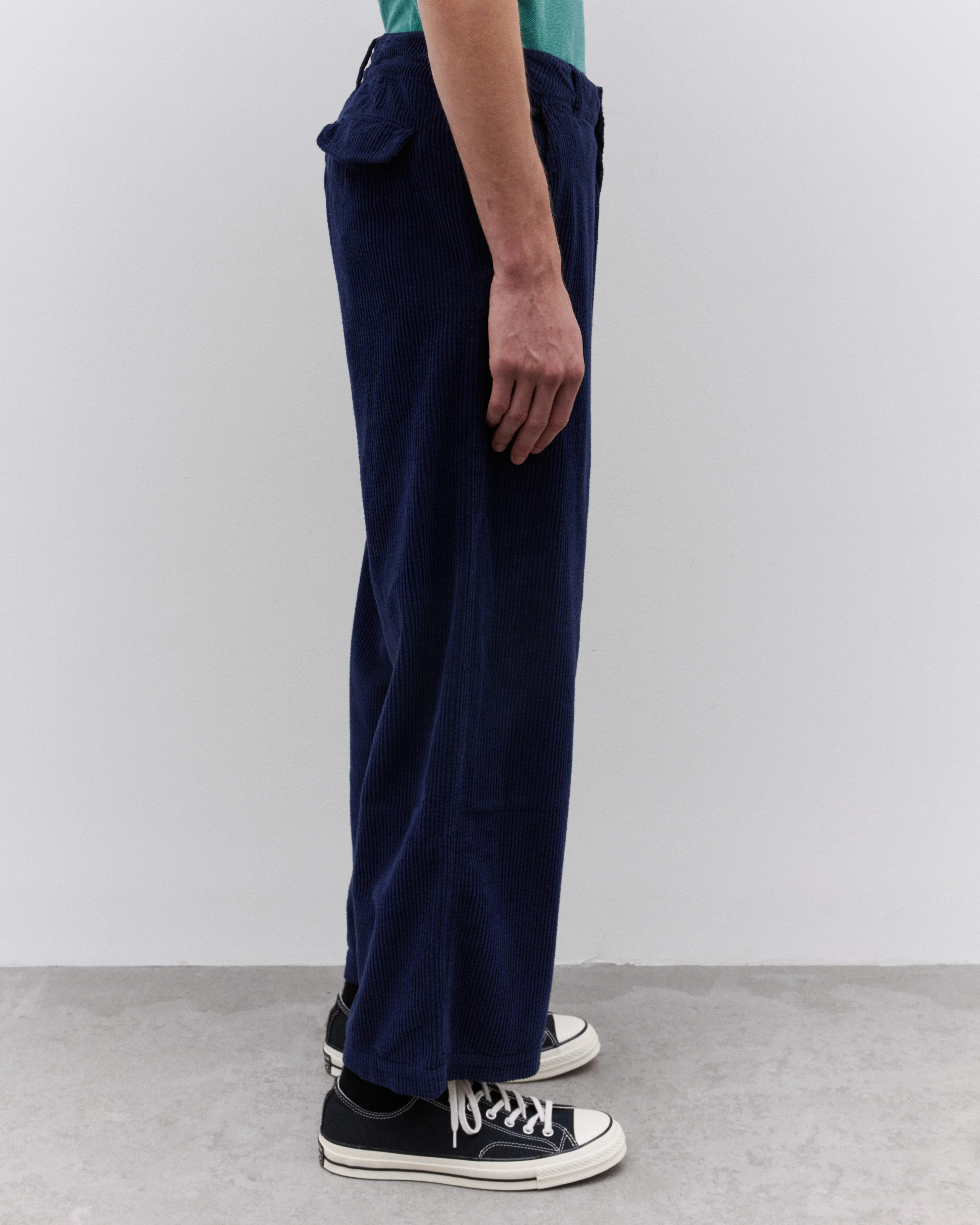 ERL - Corduroy Pants Woven - (Navy) - Image 4