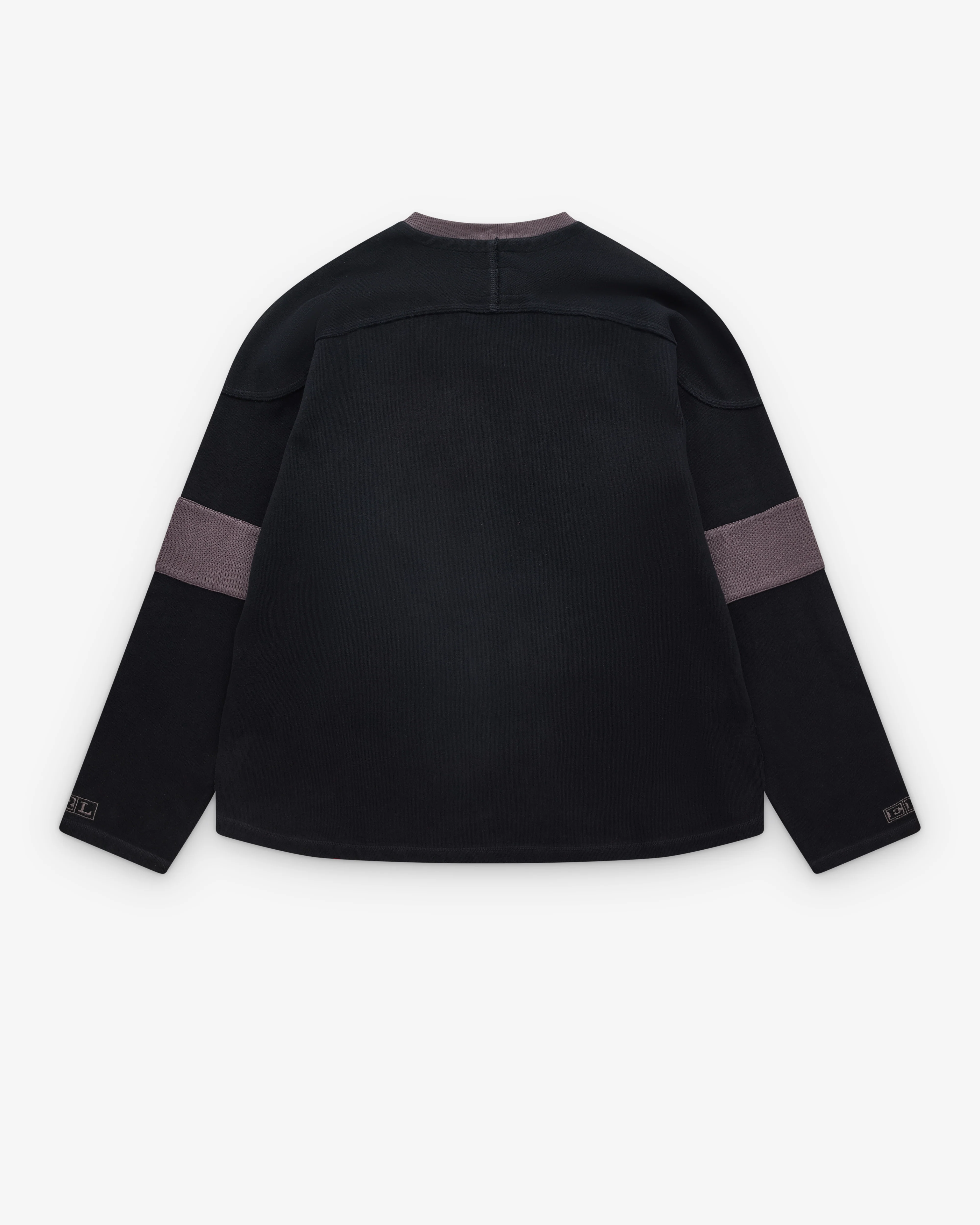 Erl - Laced Hockey Jersey - (Black) - Image 2