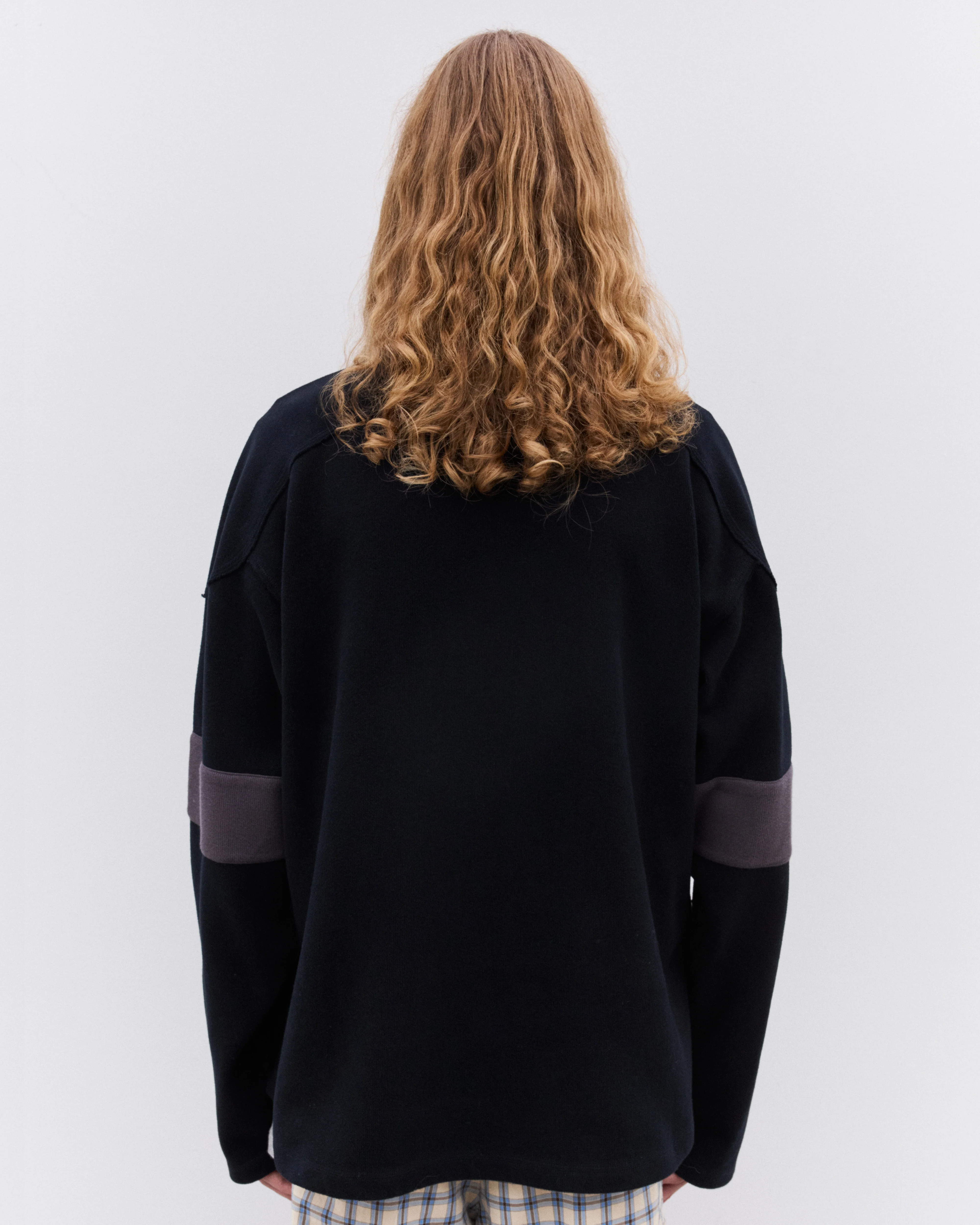 Erl - Laced Hockey Jersey - (Black) - Image 5