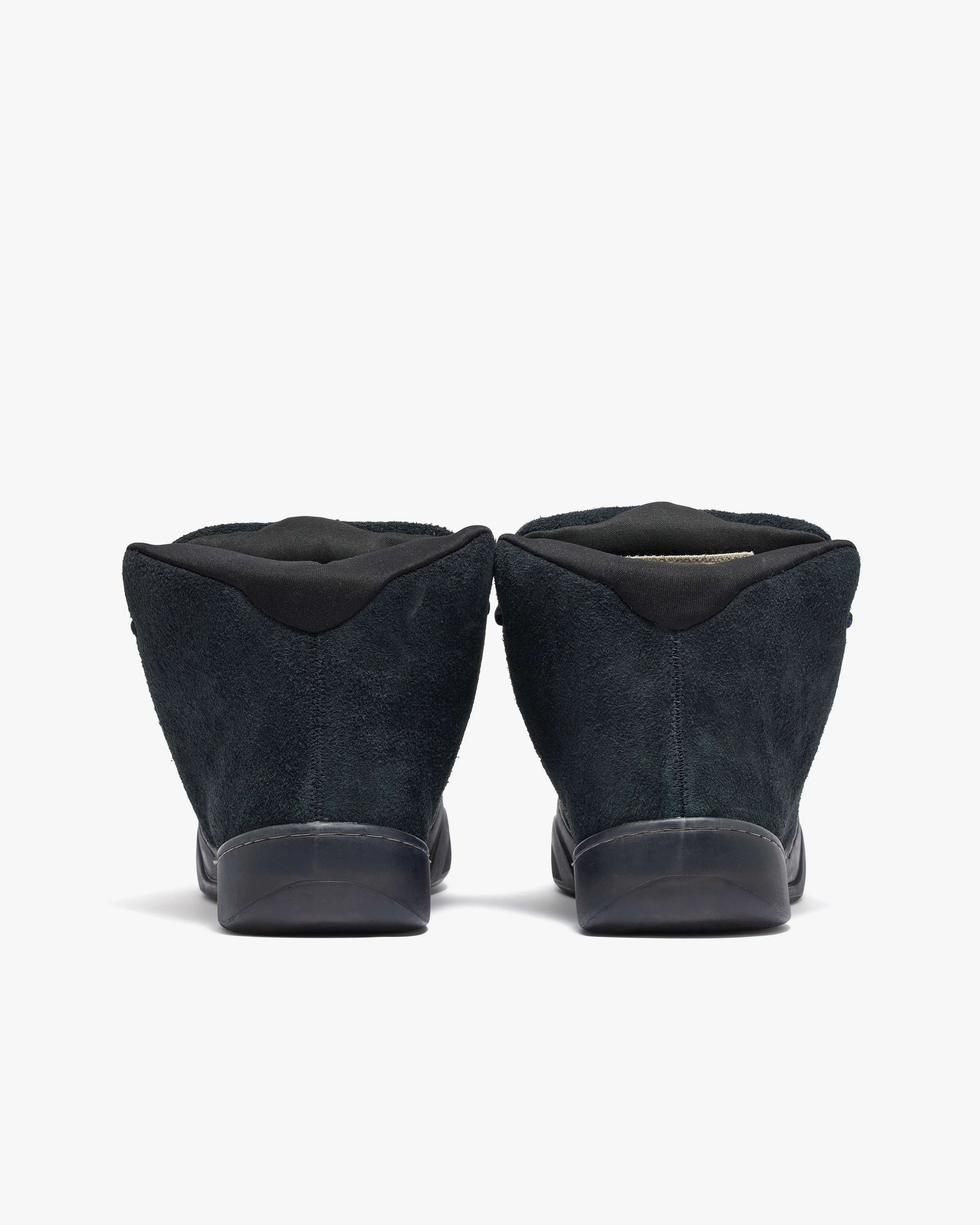 Erl - Suede Mid Vamp Sneakers - (Pirate Black) - Image 3