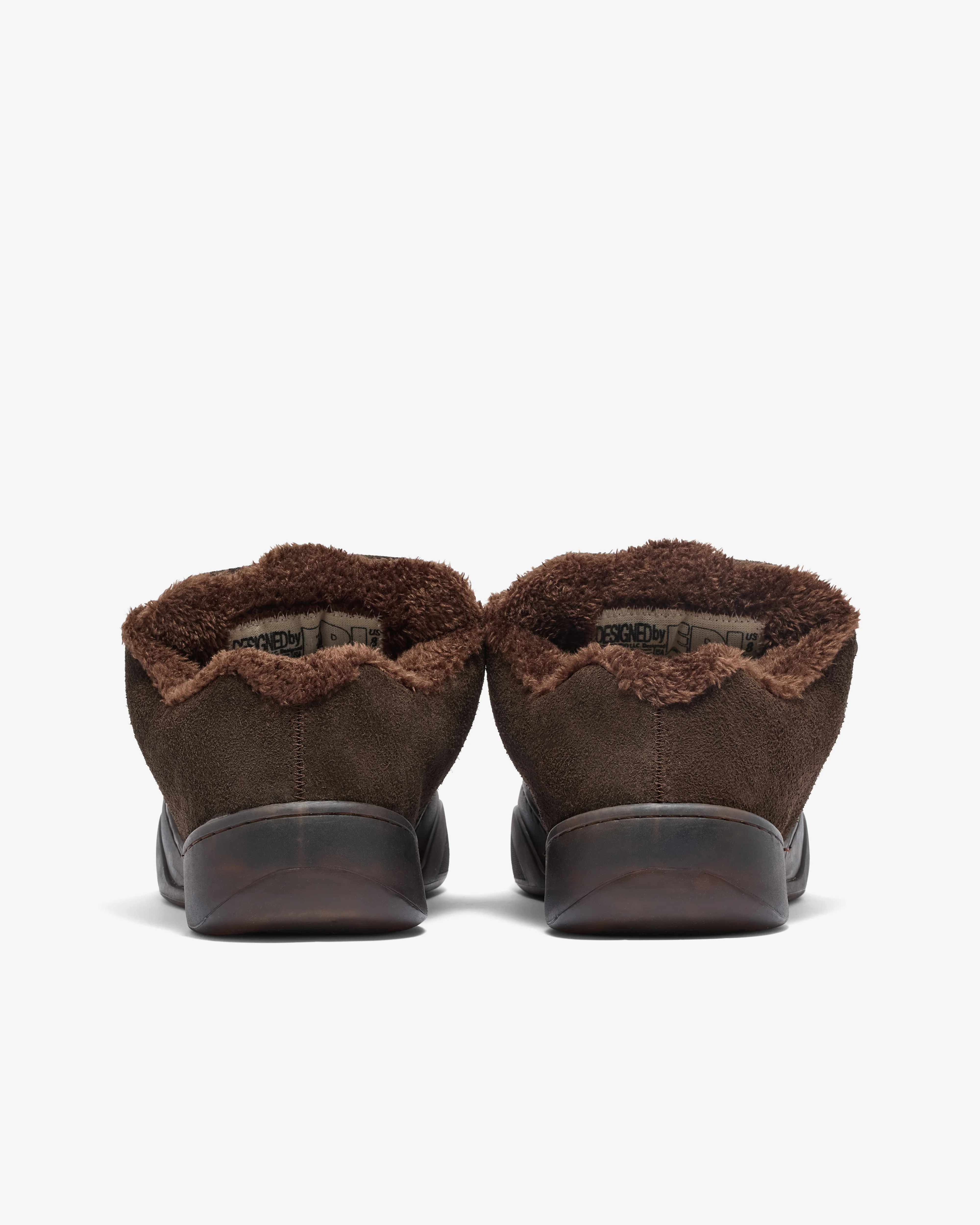 Erl - Suede Vamp Sneakers - (Mud) - Image 4