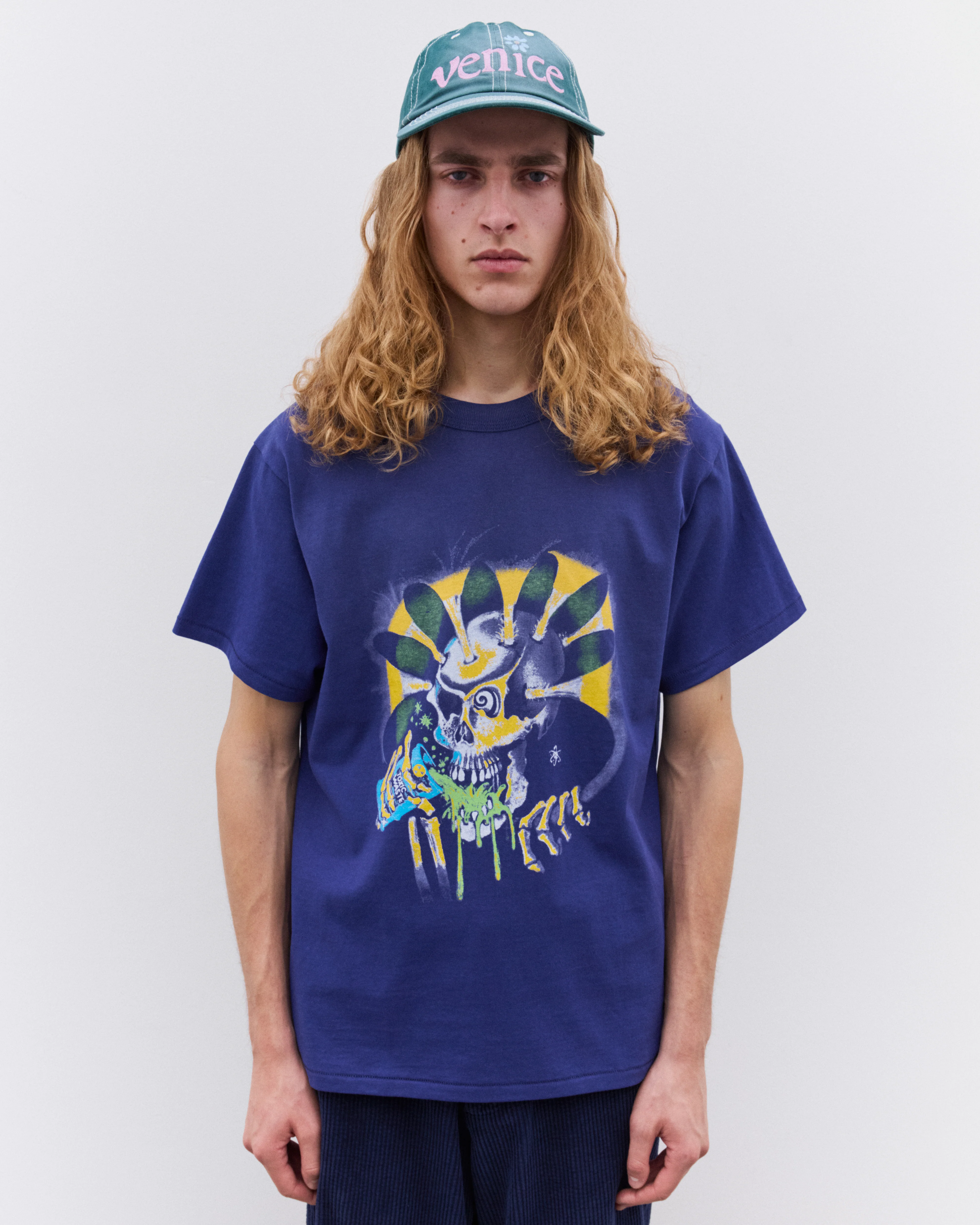 ERL - Toxic Waste T-Shirt - (Navy) - Image 3