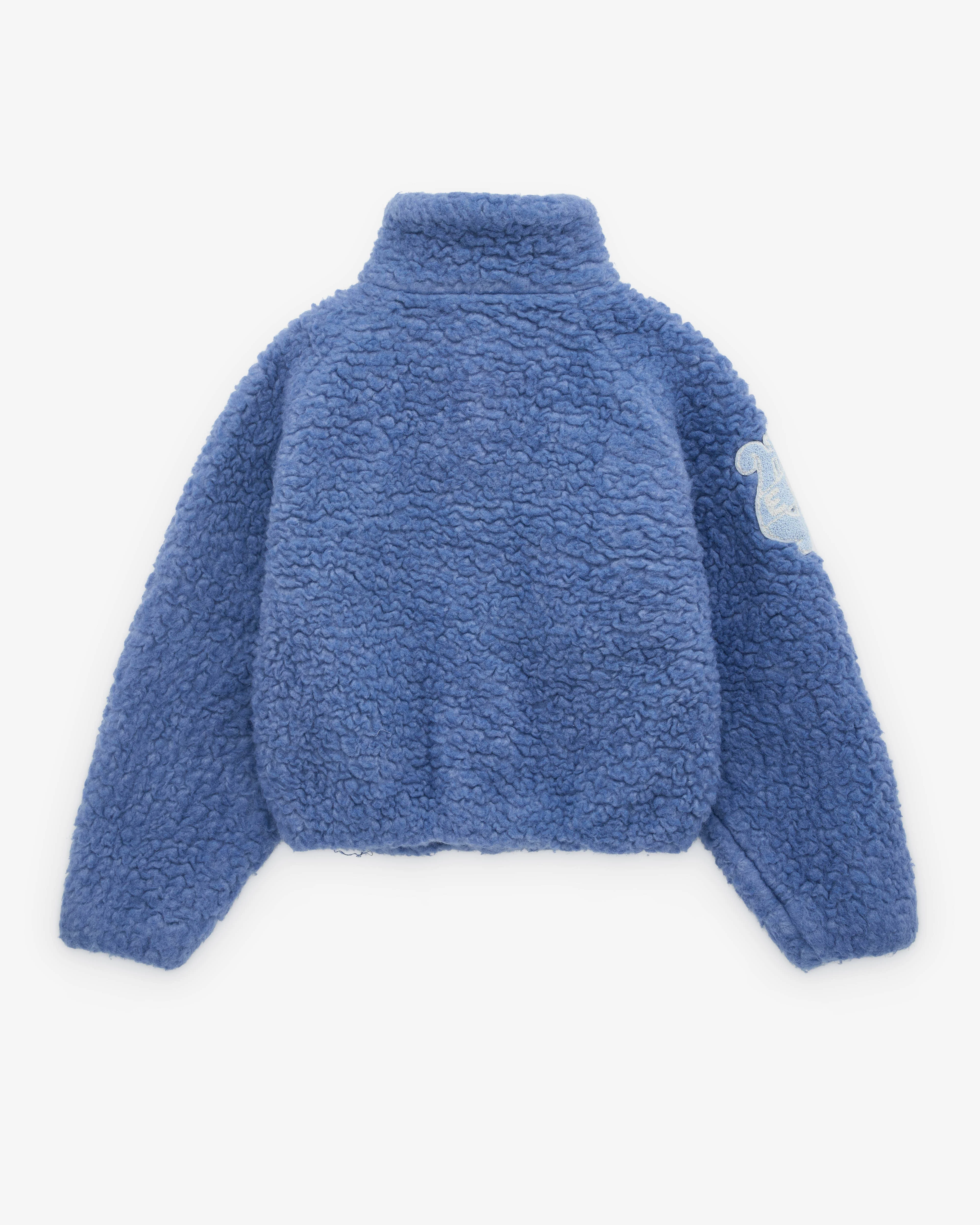 ERL - Patchwork Fleece  - (Blue) - Image 2