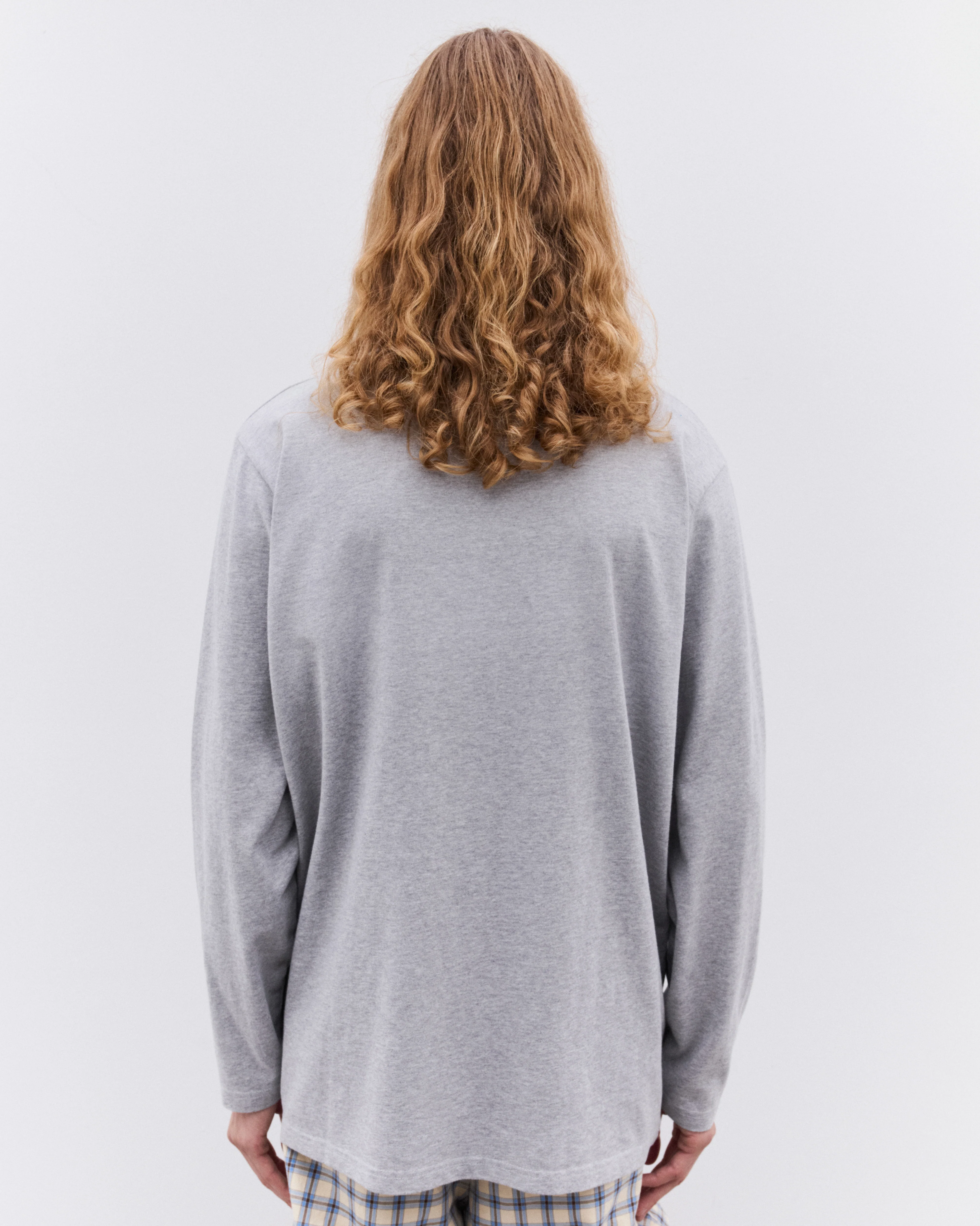 ERL - Venice Long Sleeve T-Shirt - (Grey) - Image 5
