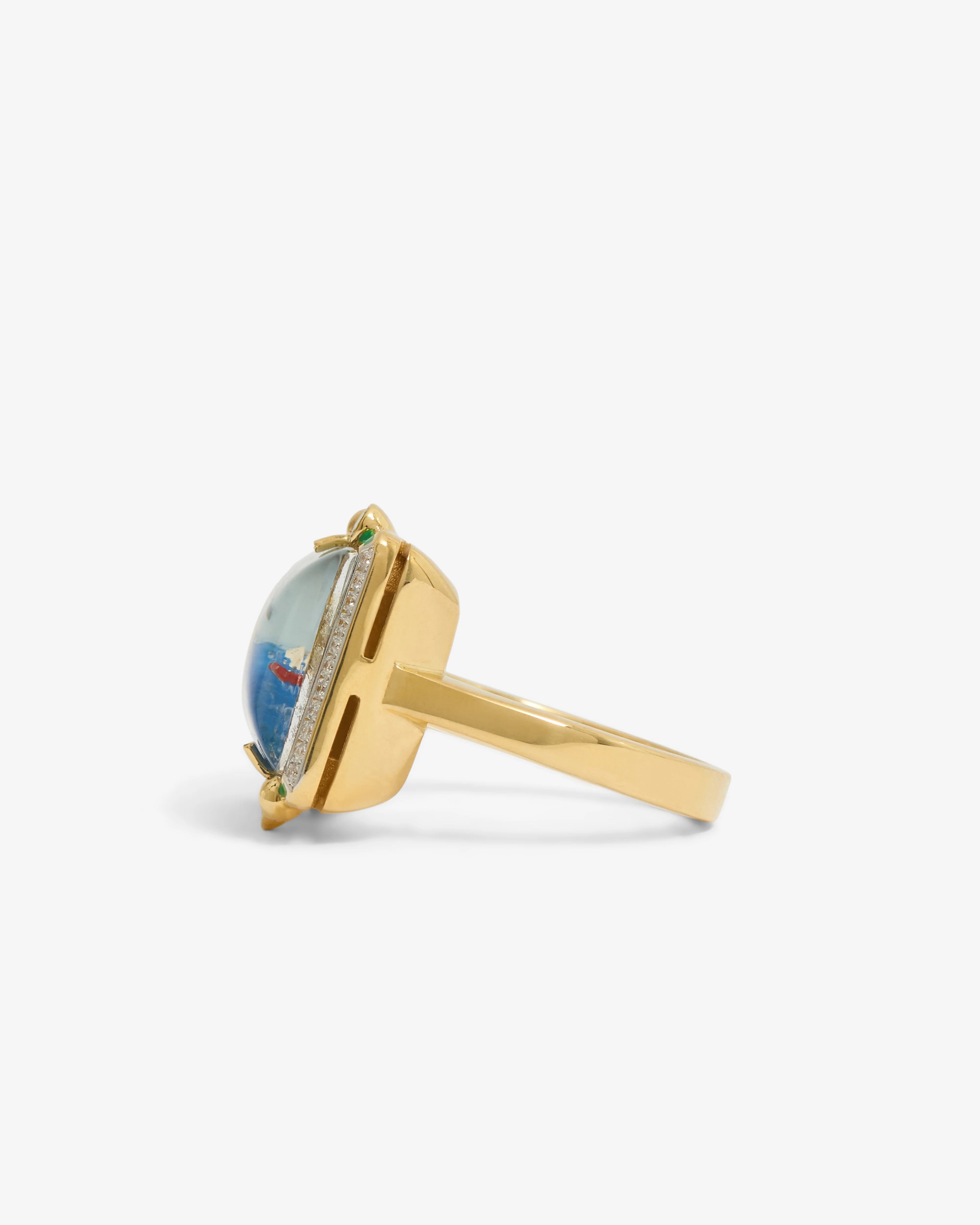 Francesca Villa - Riviera Ring - (Yellow Gold) - Image 2
