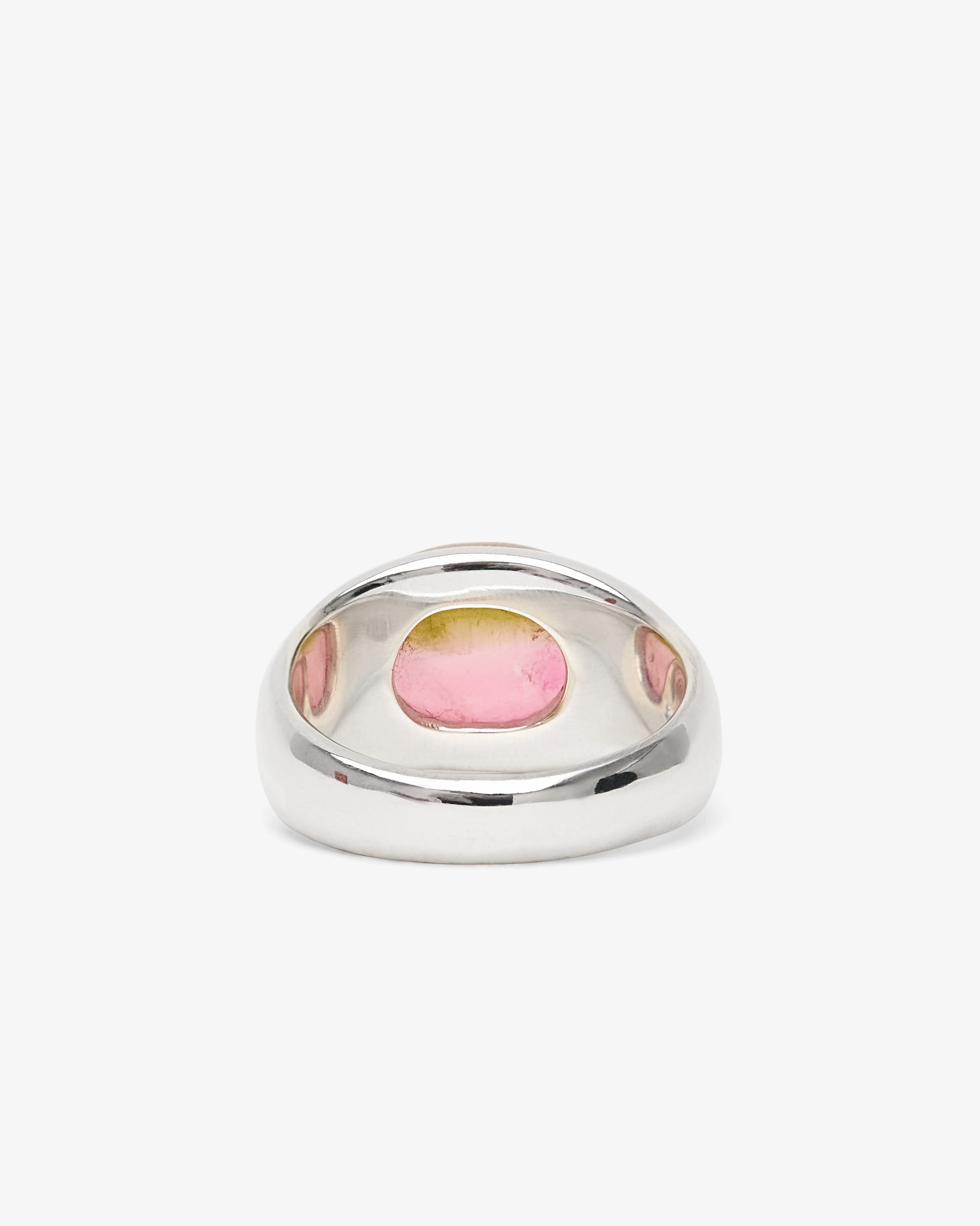Frederick Grove - Bi-Colour Tourmaline Ring - (Silver/Gold) - Image 3