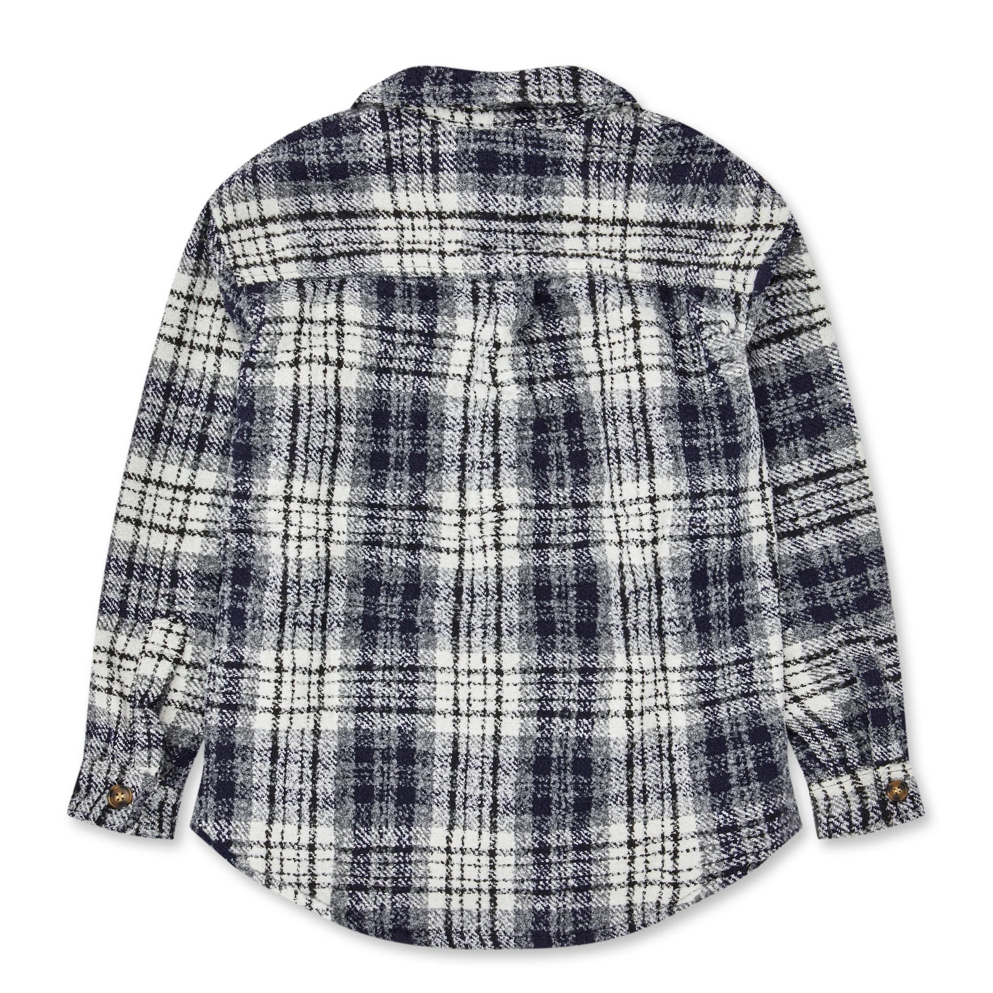 Fucking Awesome - Heavy Flannel Overshirt - (Navy) - Image 2