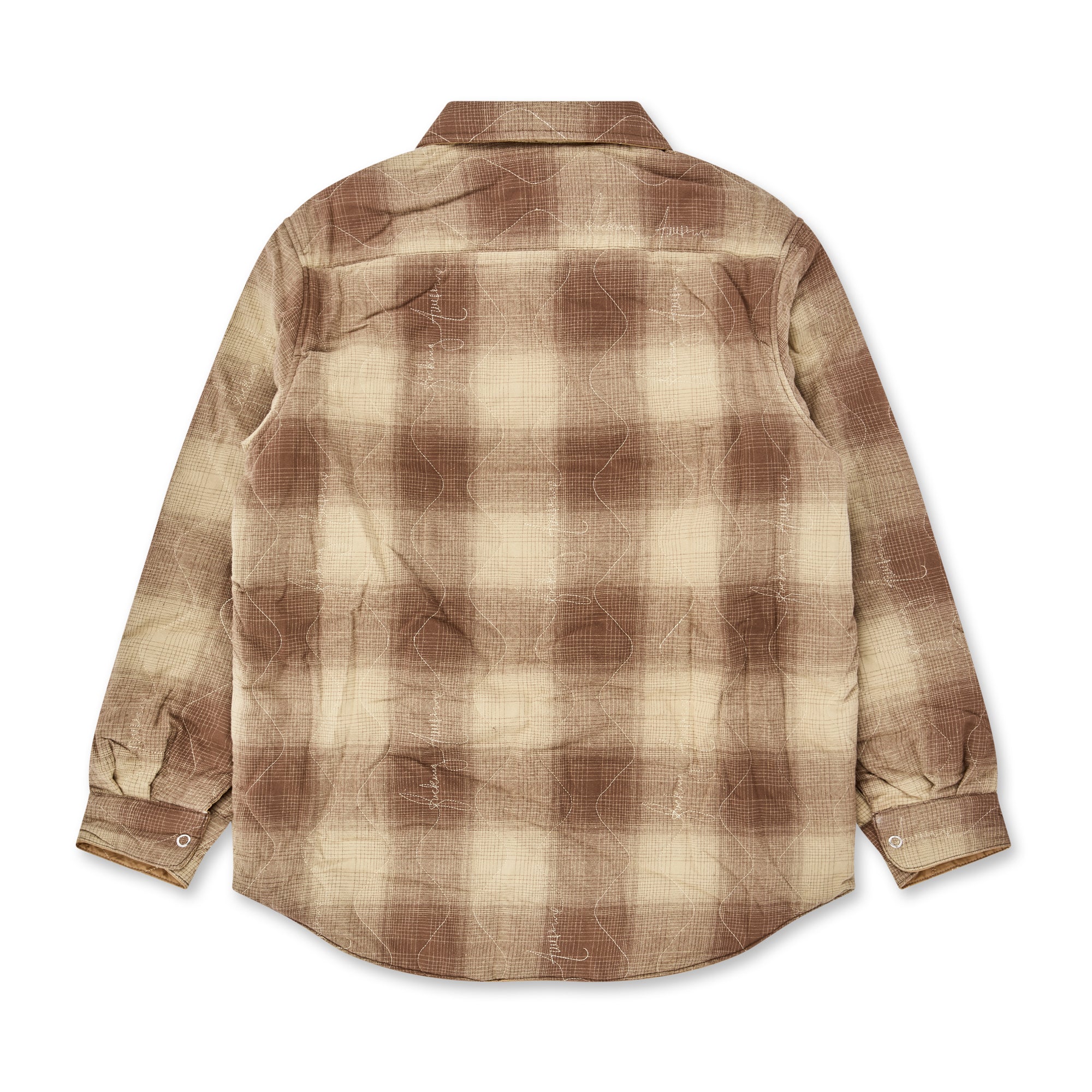 Fucking Awesome - Lightweight Reversible Flannel - (Tan) - Image 2