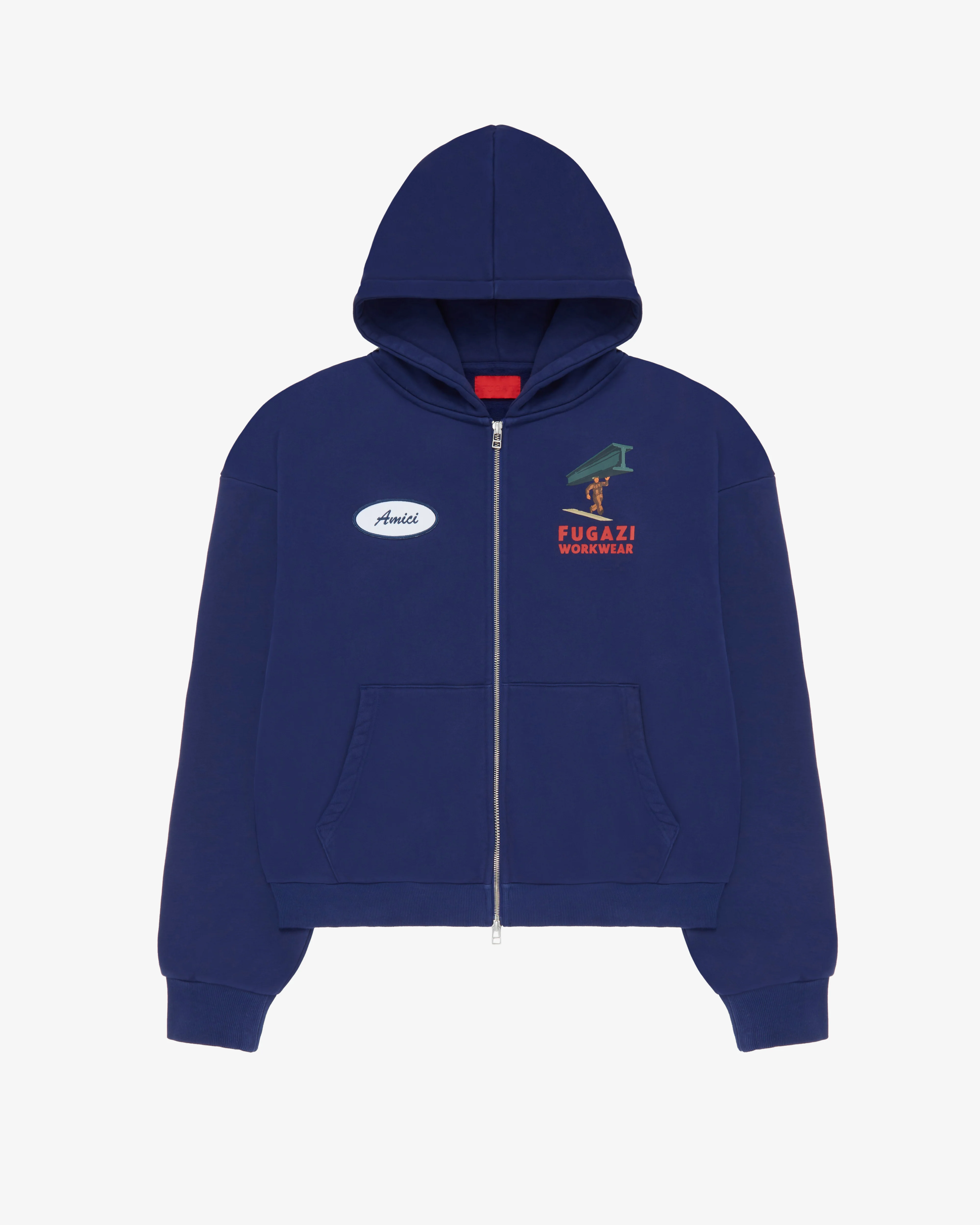 Fugazi - Men’s Beam Hoodie - (Navy)