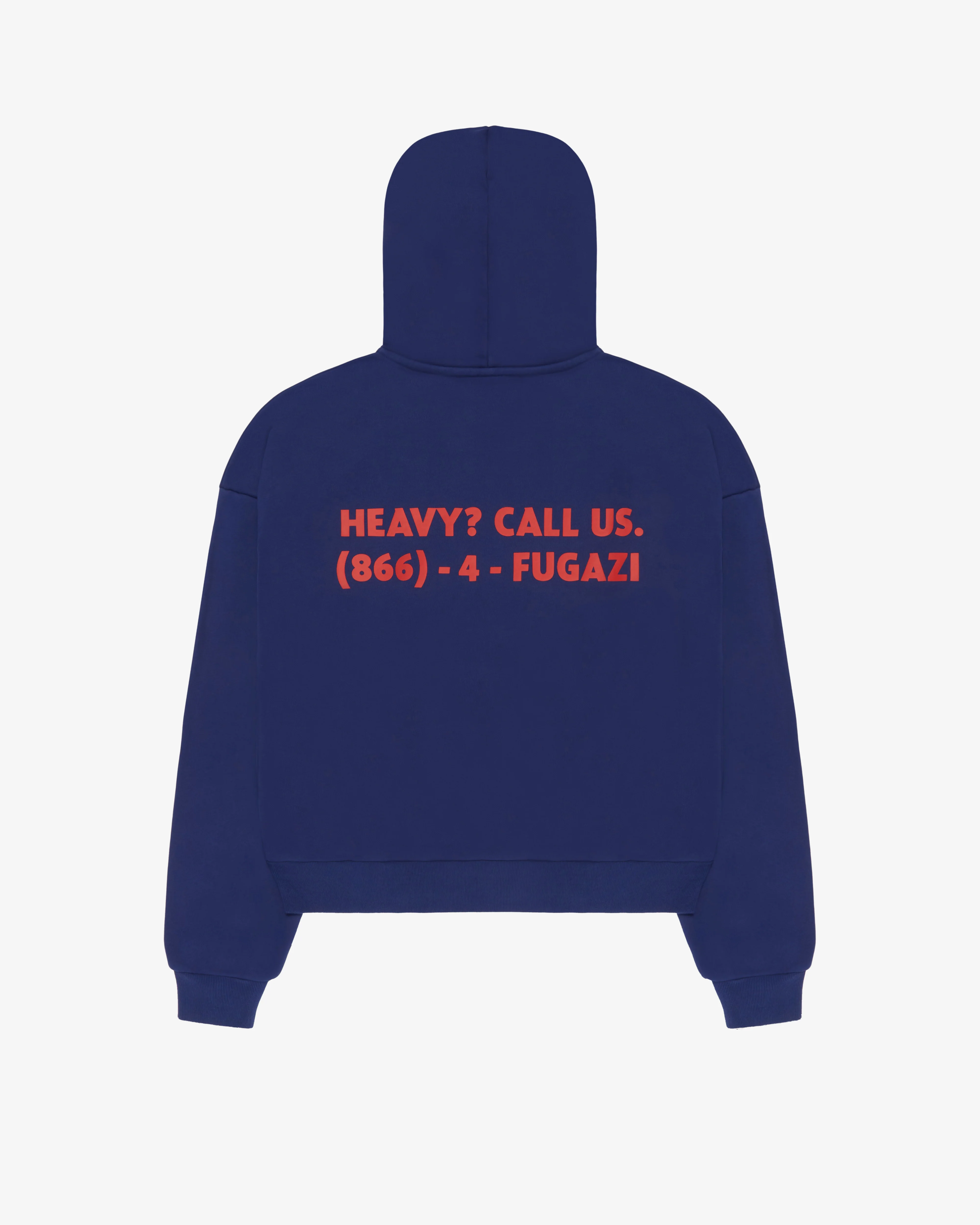 Fugazi - Men’s Beam Hoodie - (Navy) - Image 2
