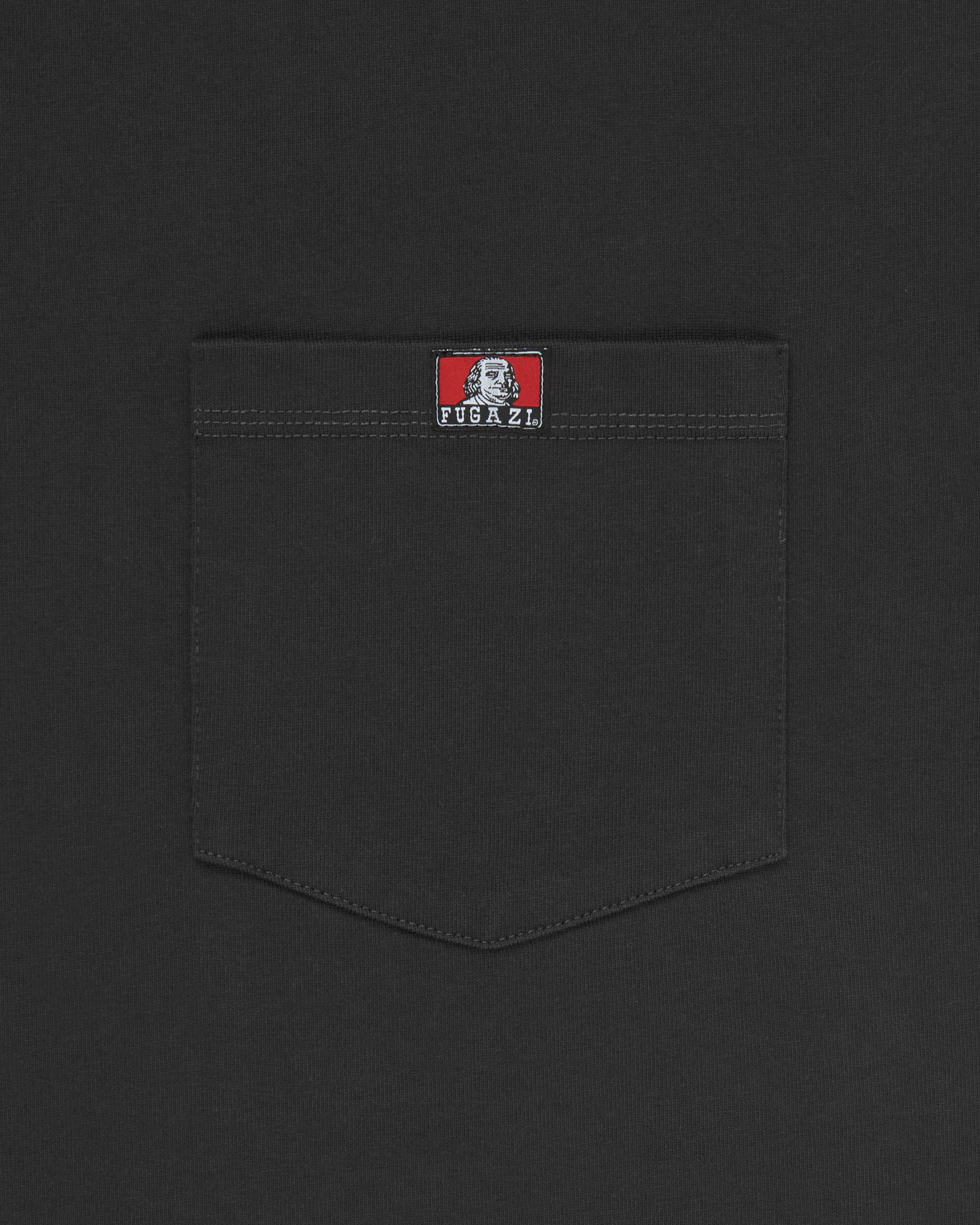 Fugazi - Men's Ben Pocket T-Shirt - (Washed Black) - Image 2