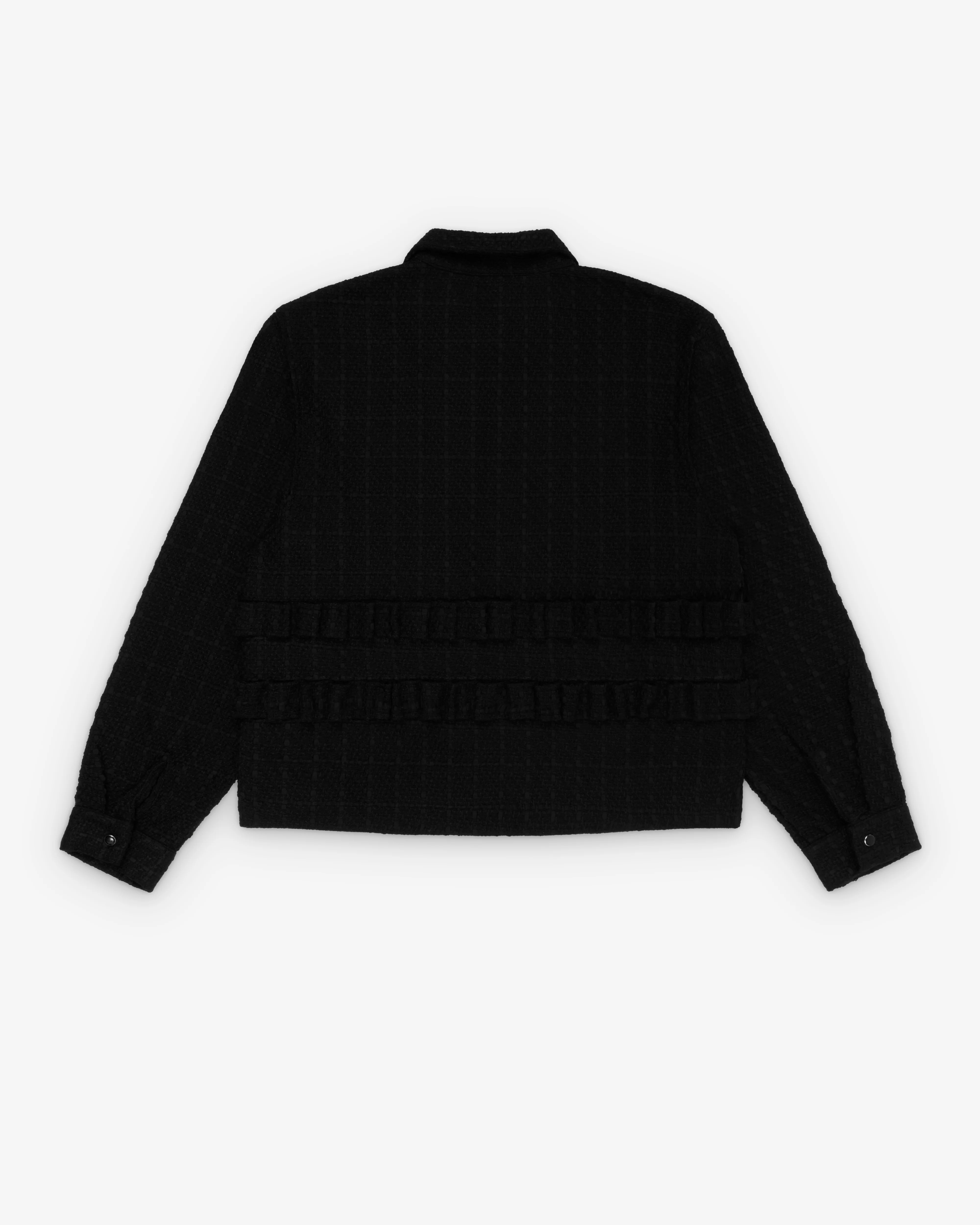 Fugazi - Men's Shotgun Tweed Shirt - (Black) - Image 2