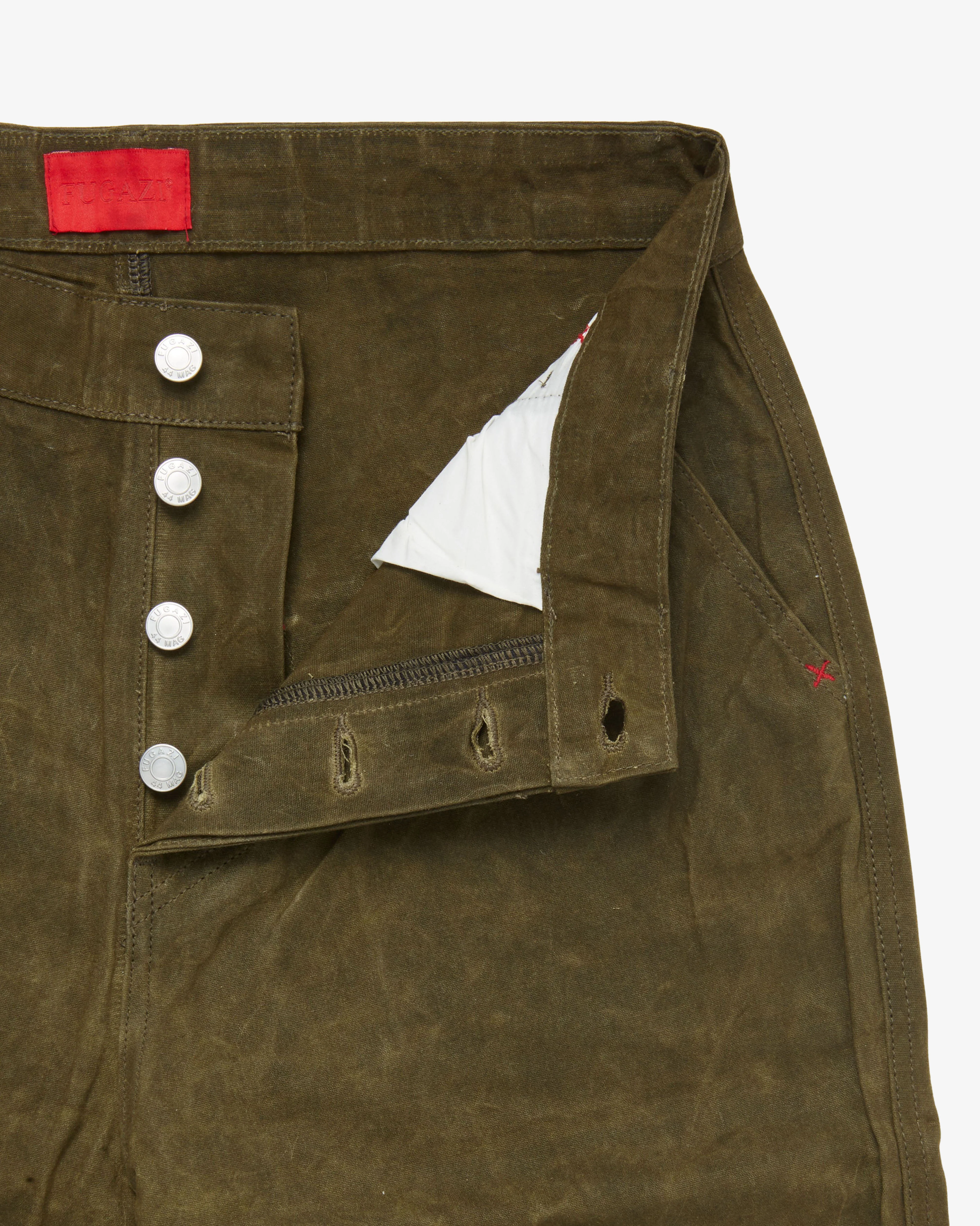 Fugazi - Men’s Tarp Pant - (Olive) - Image 5