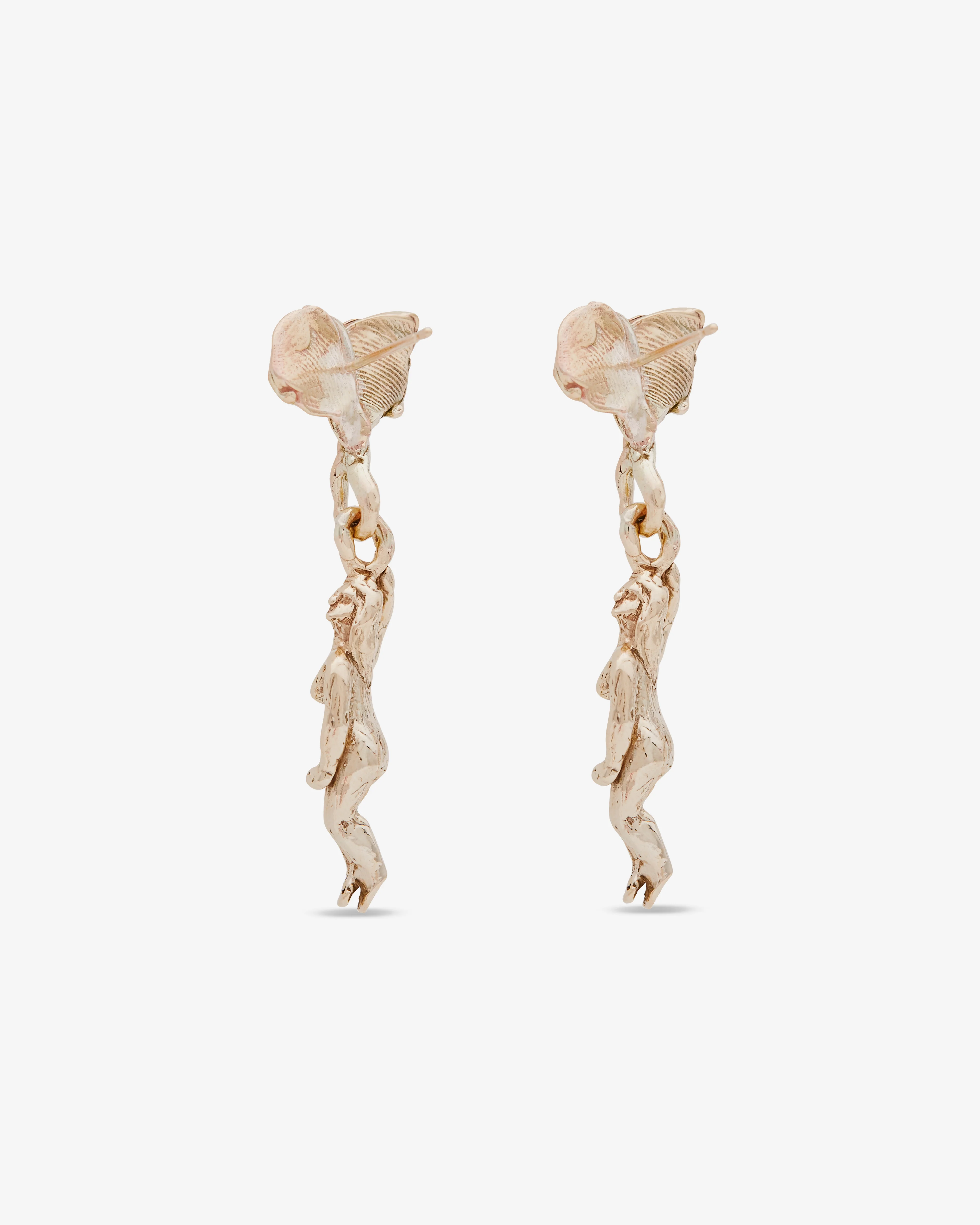 Georgia Kemball - Women's Sycamore Siren Earrings - (Gold) - Image 2