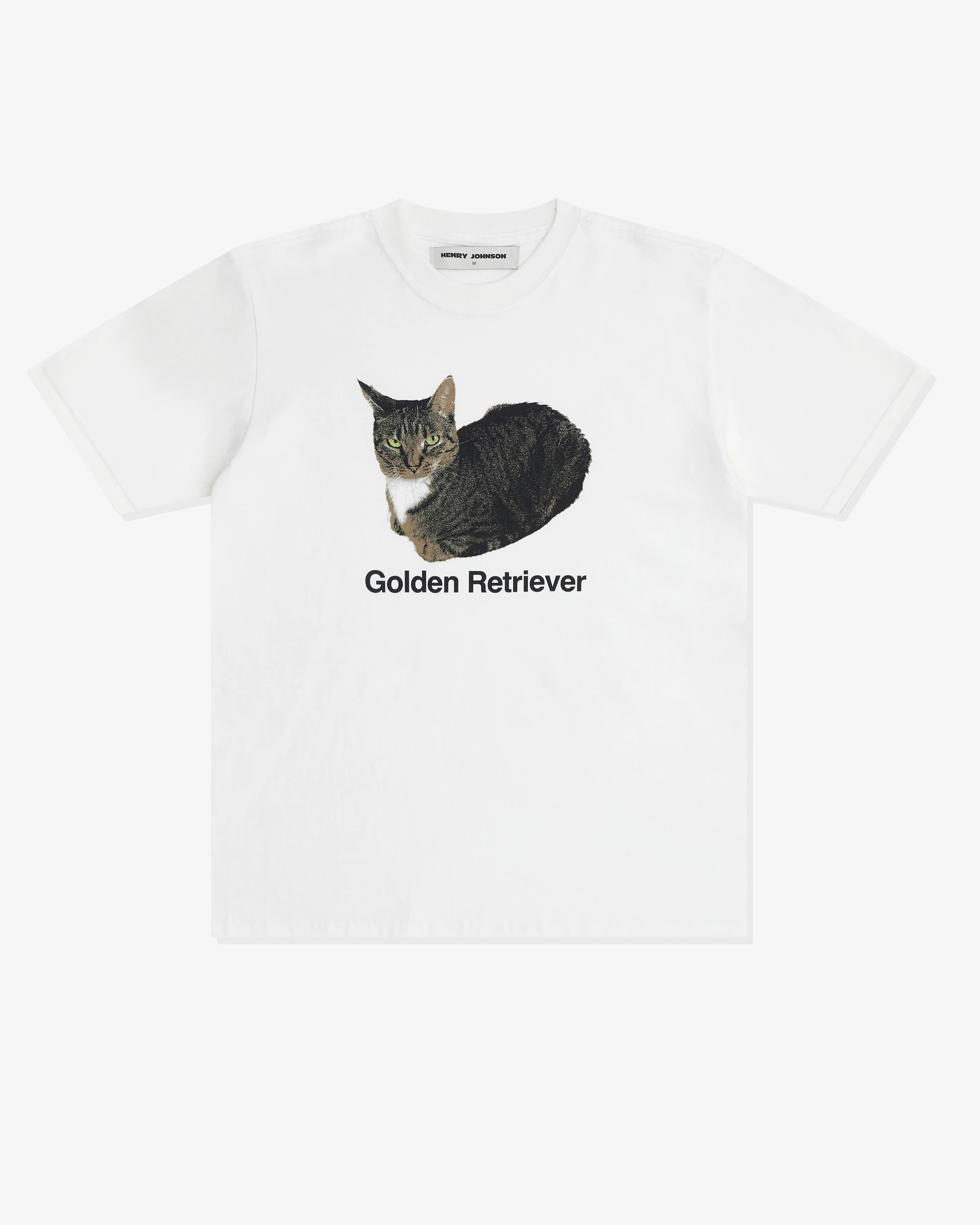 Henry Johnson - Men’s Golden Retriever T-Shirt - (White)