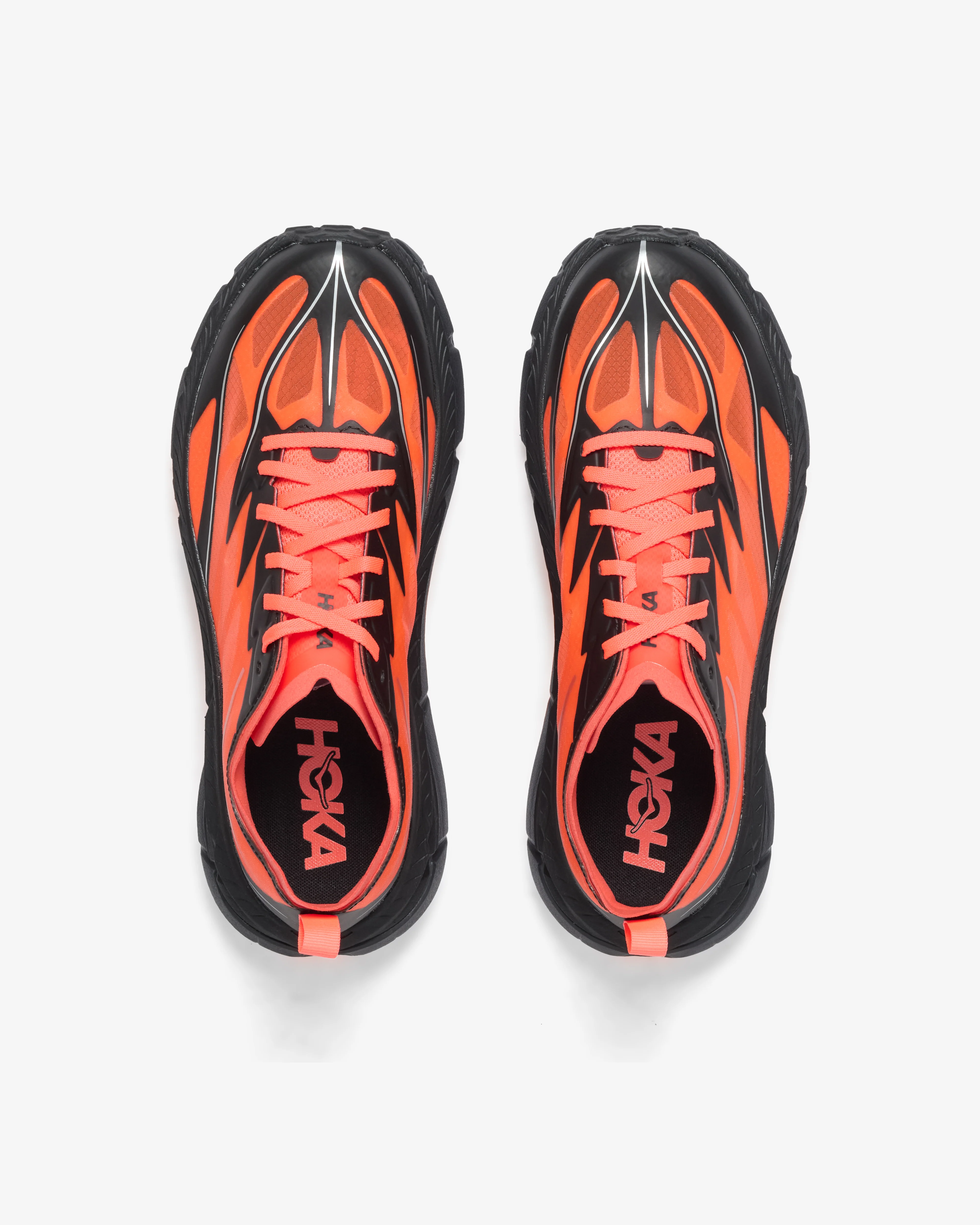 Hoka - Men's Mafate Speed 4 Lite - (Neon Flame/Black) - Image 5