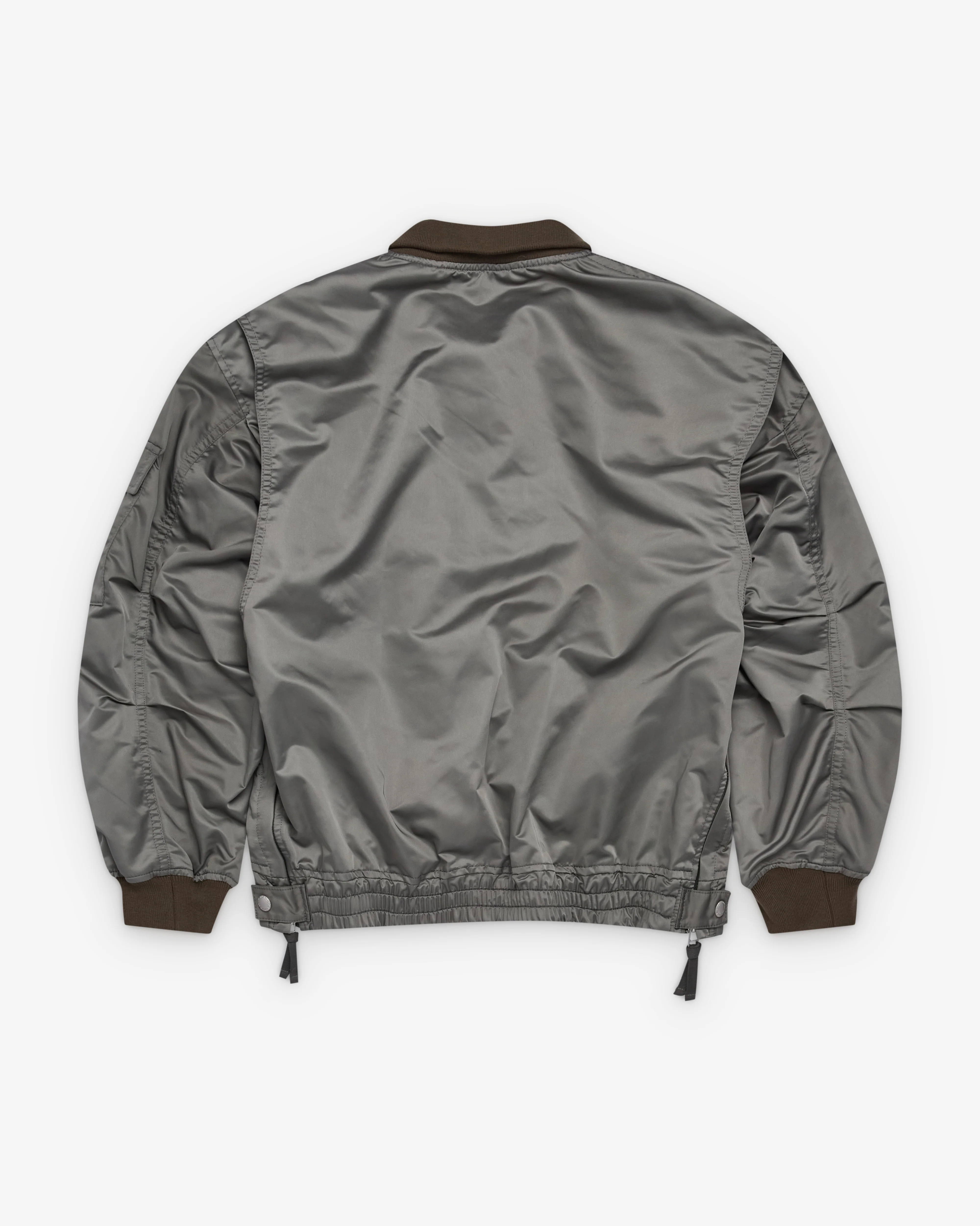CDG Homme - Men's Flight Jacket - (Grey) - Image 2