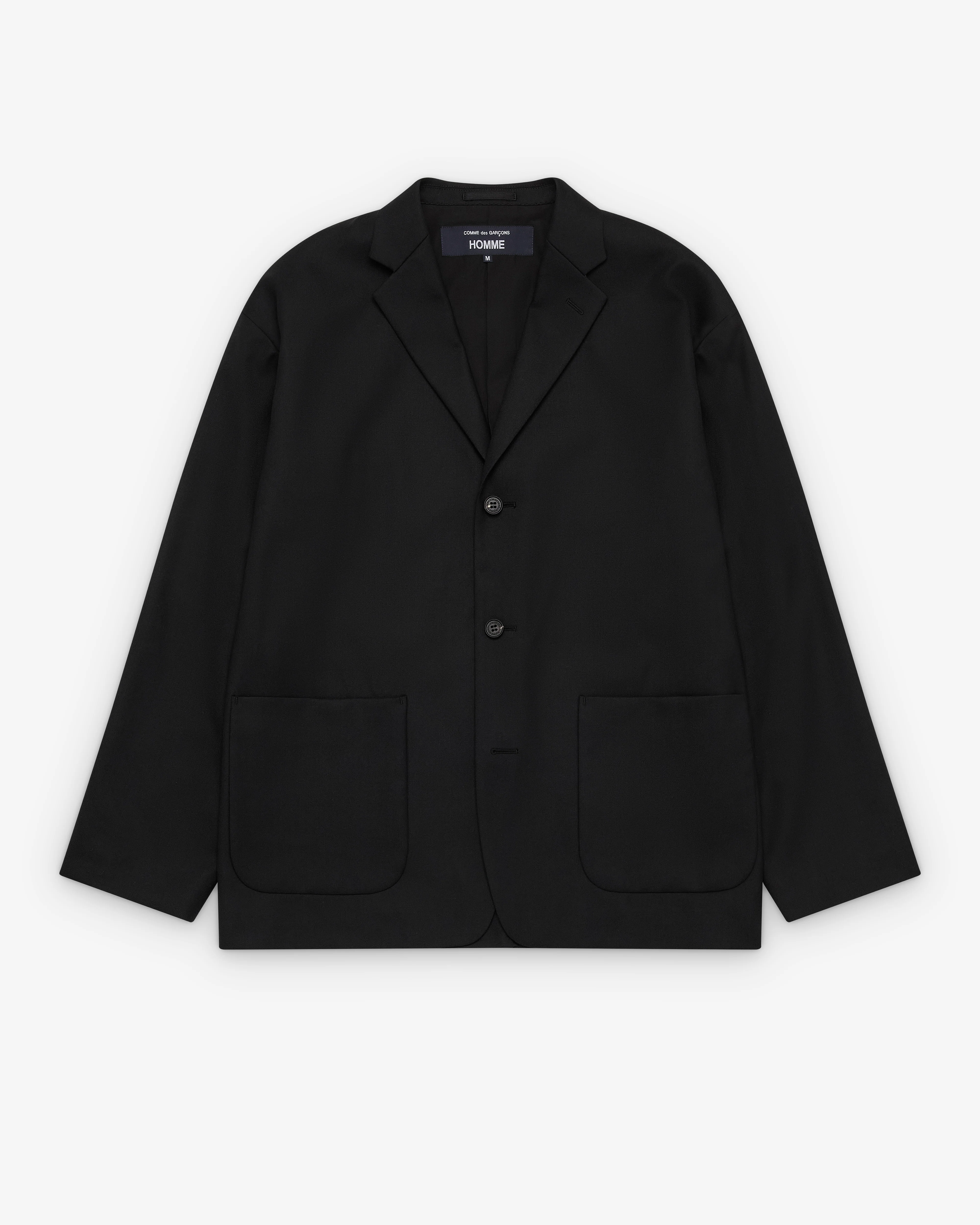 CDG Homme - Men's Relaxed Fit Blazer - (Black)