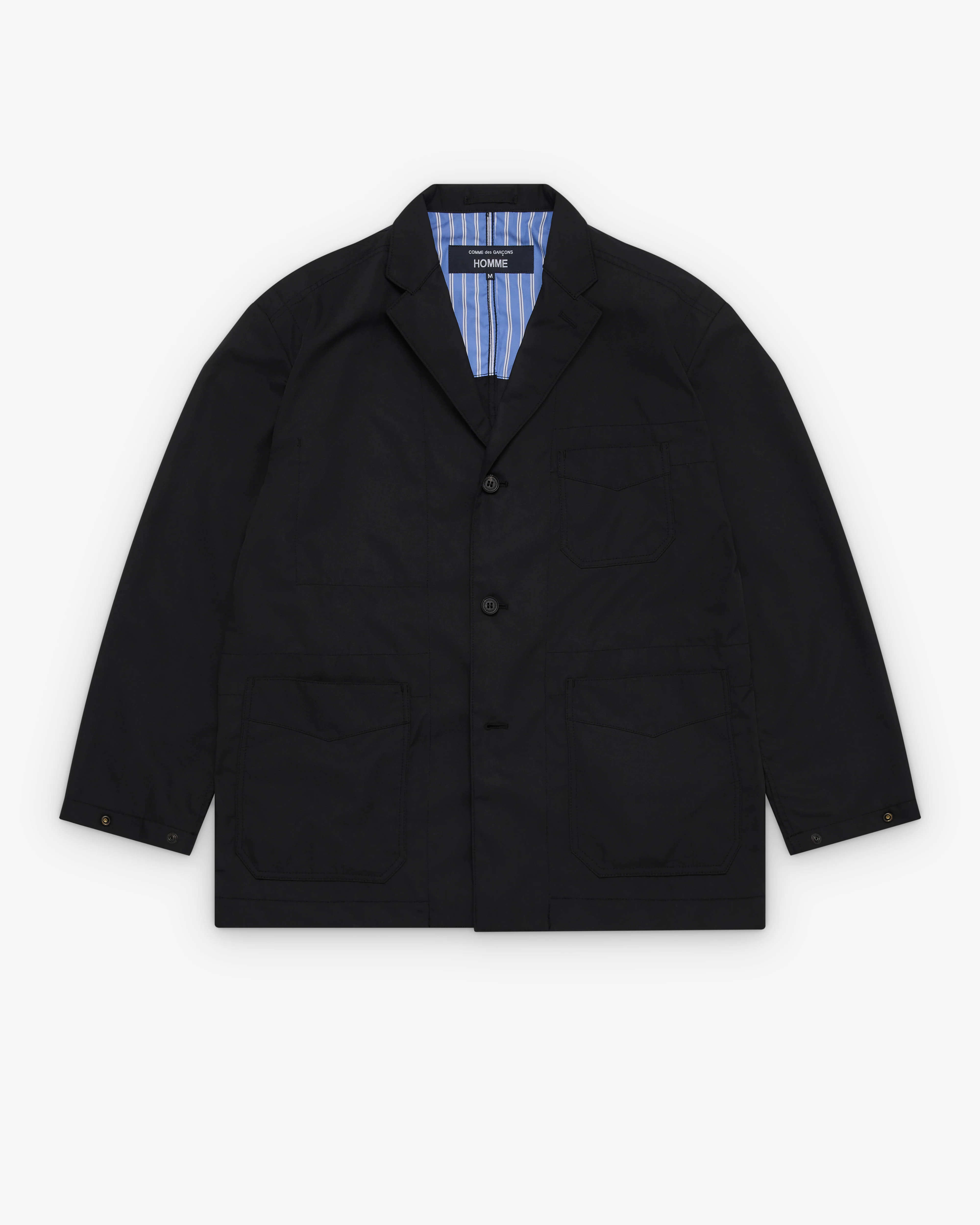 CDG Homme - Men's Three Button Blazer - (Black)