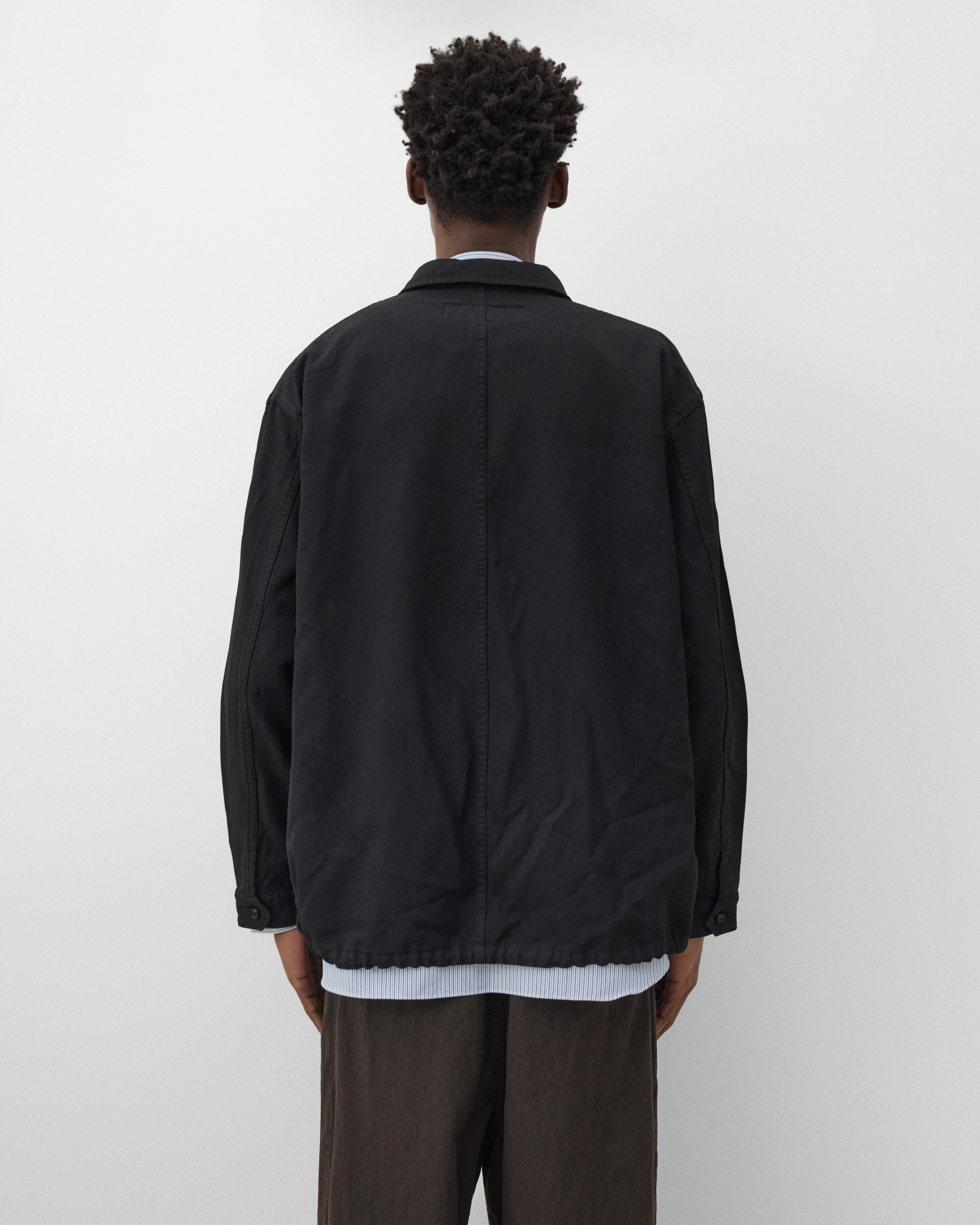 CDG Homme - Men's Garment Dyed Blazer - (Black) - Image 5
