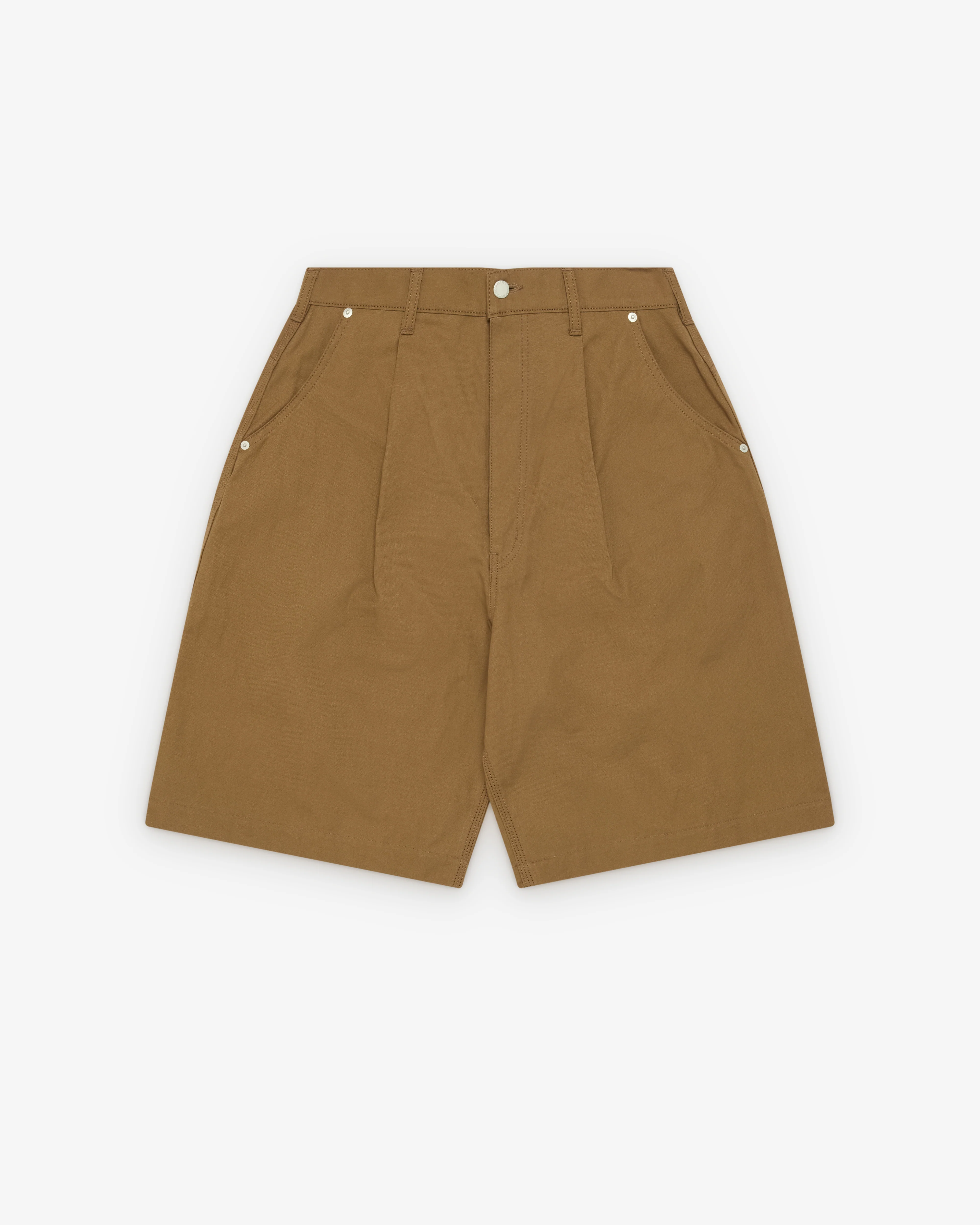 CDG Homme - Men's Work Shorts - (Brown)