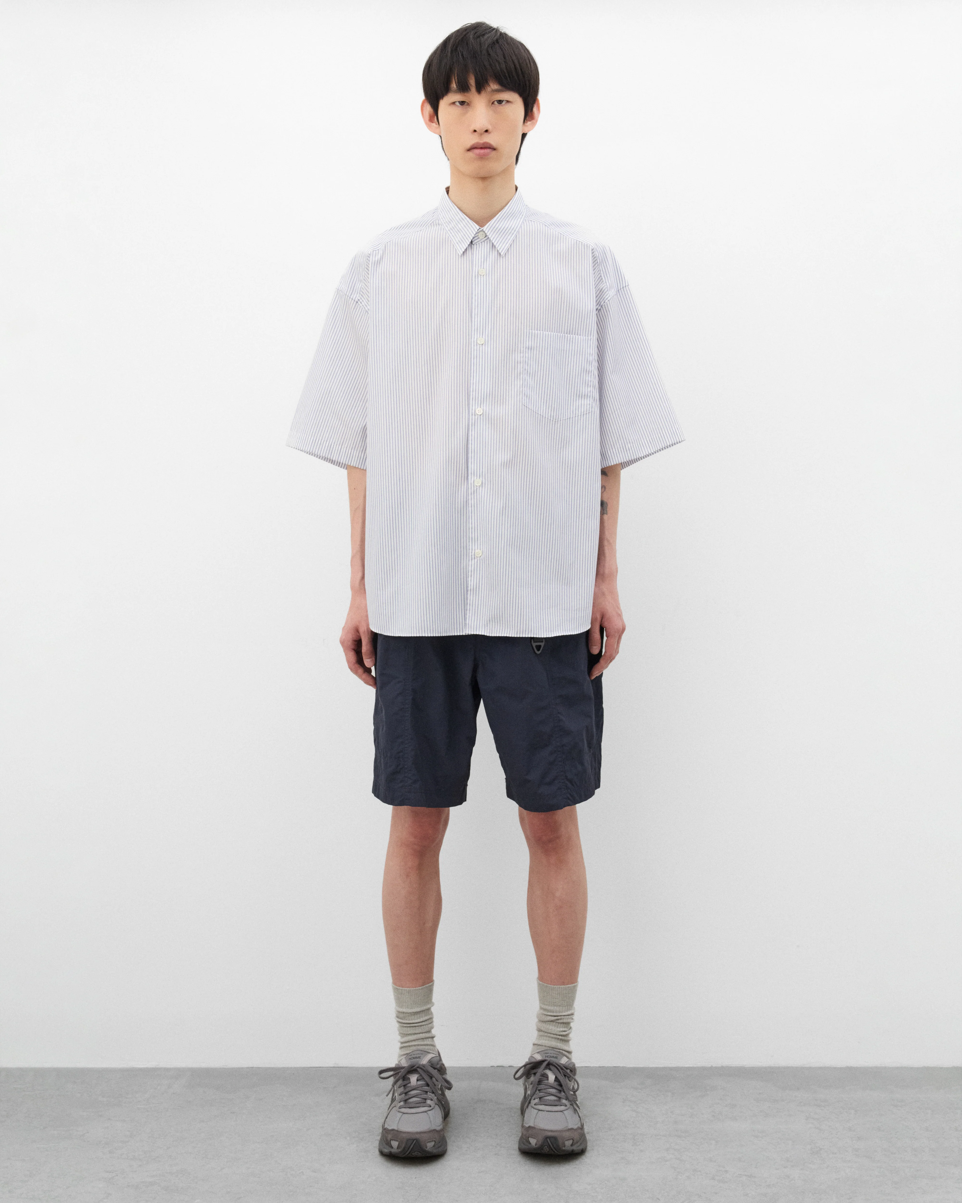 CDG Homme - Men's Climbing Short - (Navy) - Image 6