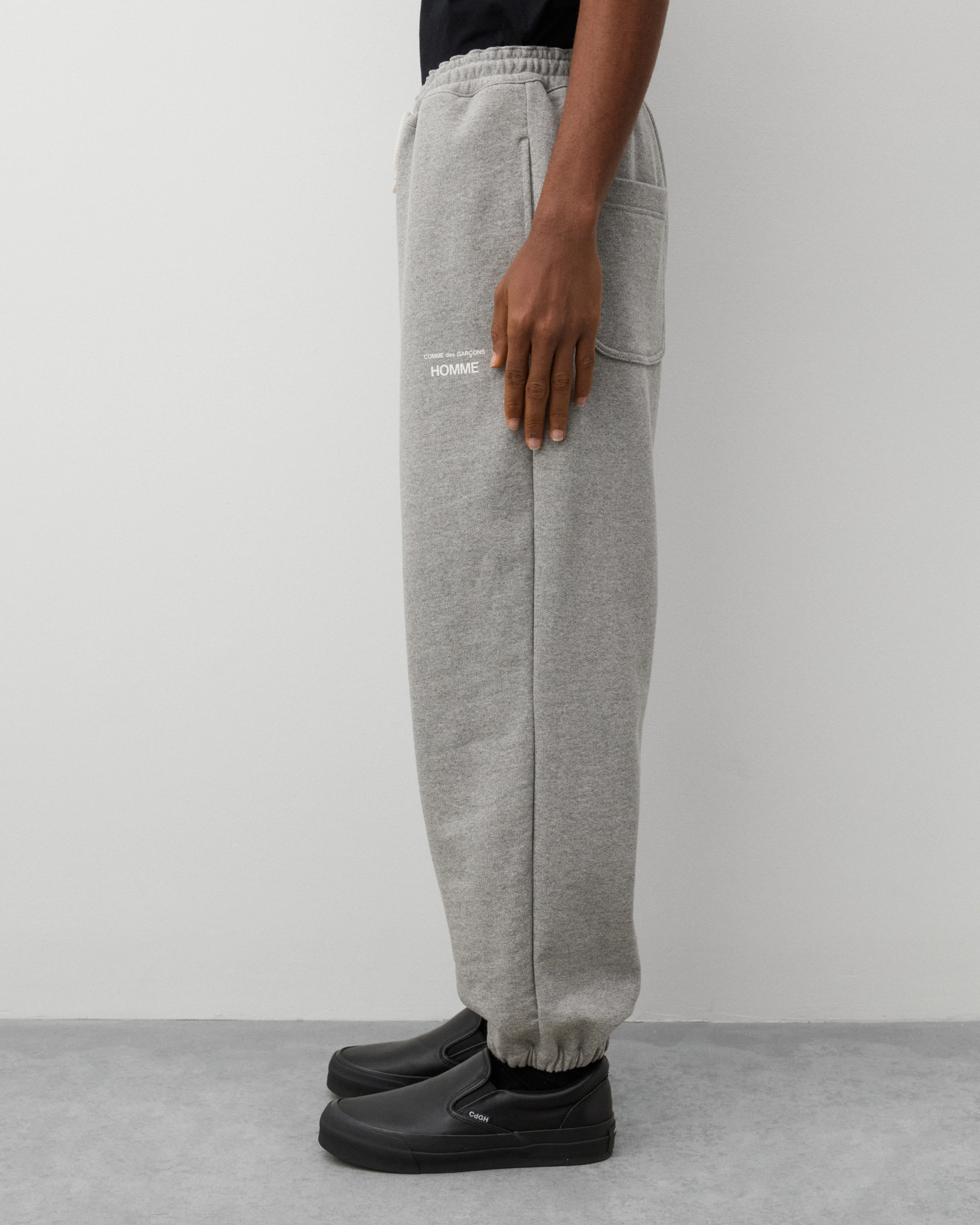 CDG Homme - Men’s Sweatpants - (Grey) - Image 4